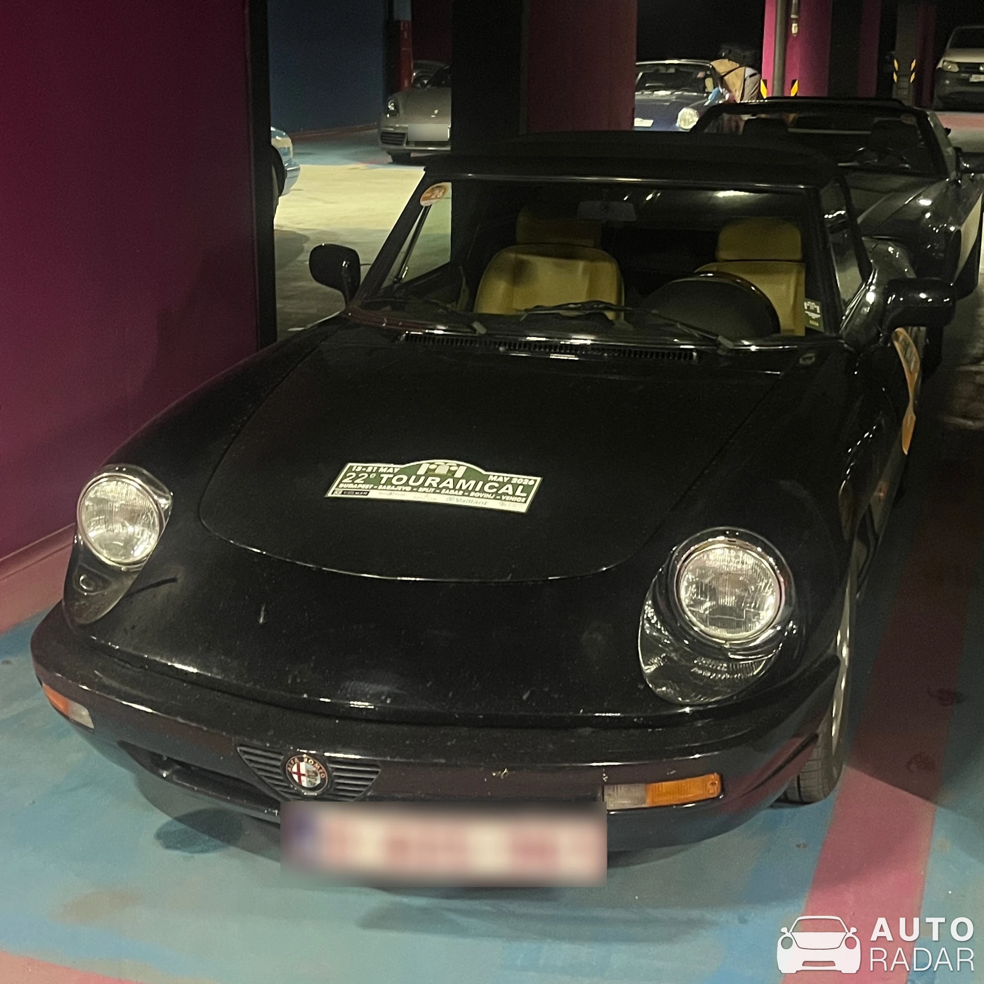 Alfa Romeo Spider Series 4 spotted in Sarajevo