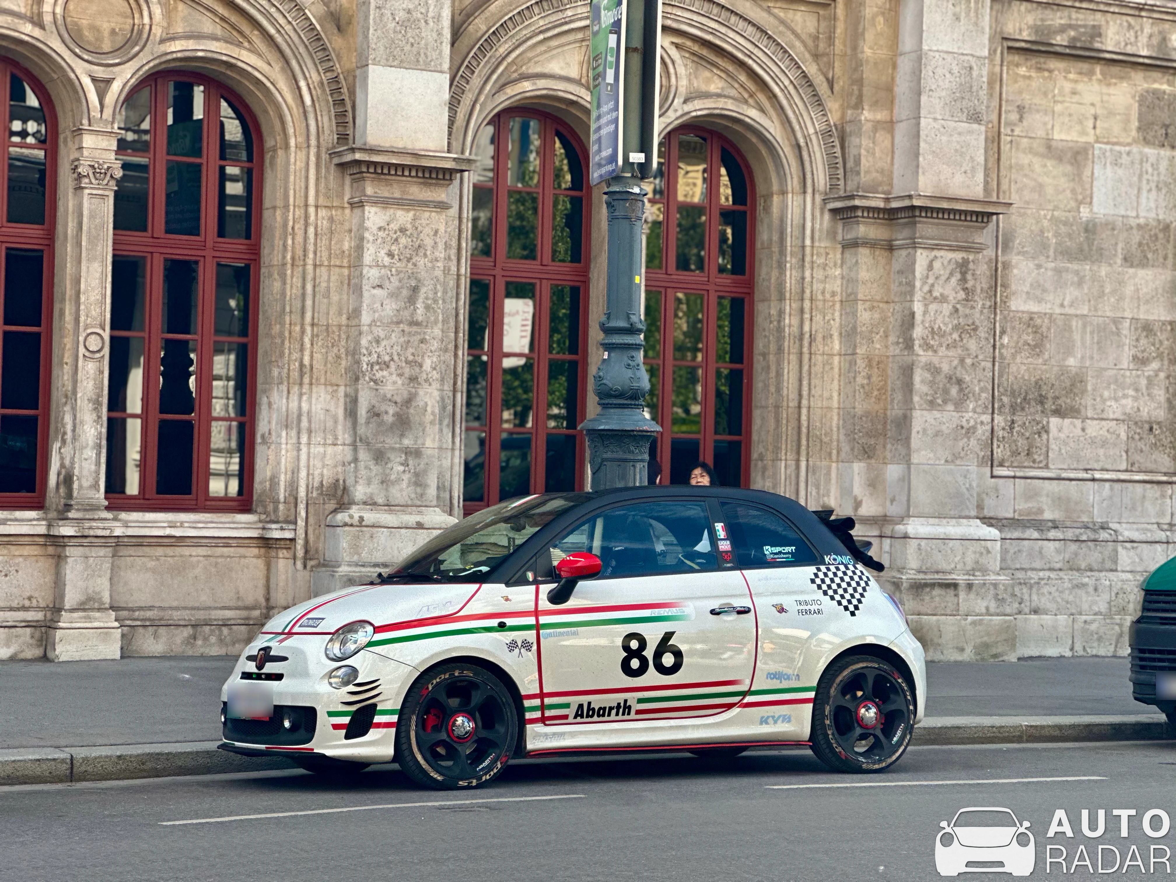 Abarth 595 Esseesse spotted in Wien