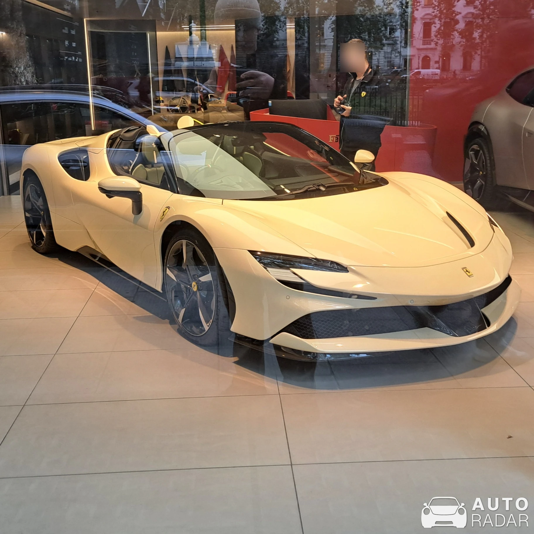 Ferrari SF90 Spider spotted in Greater London, United Kingdom