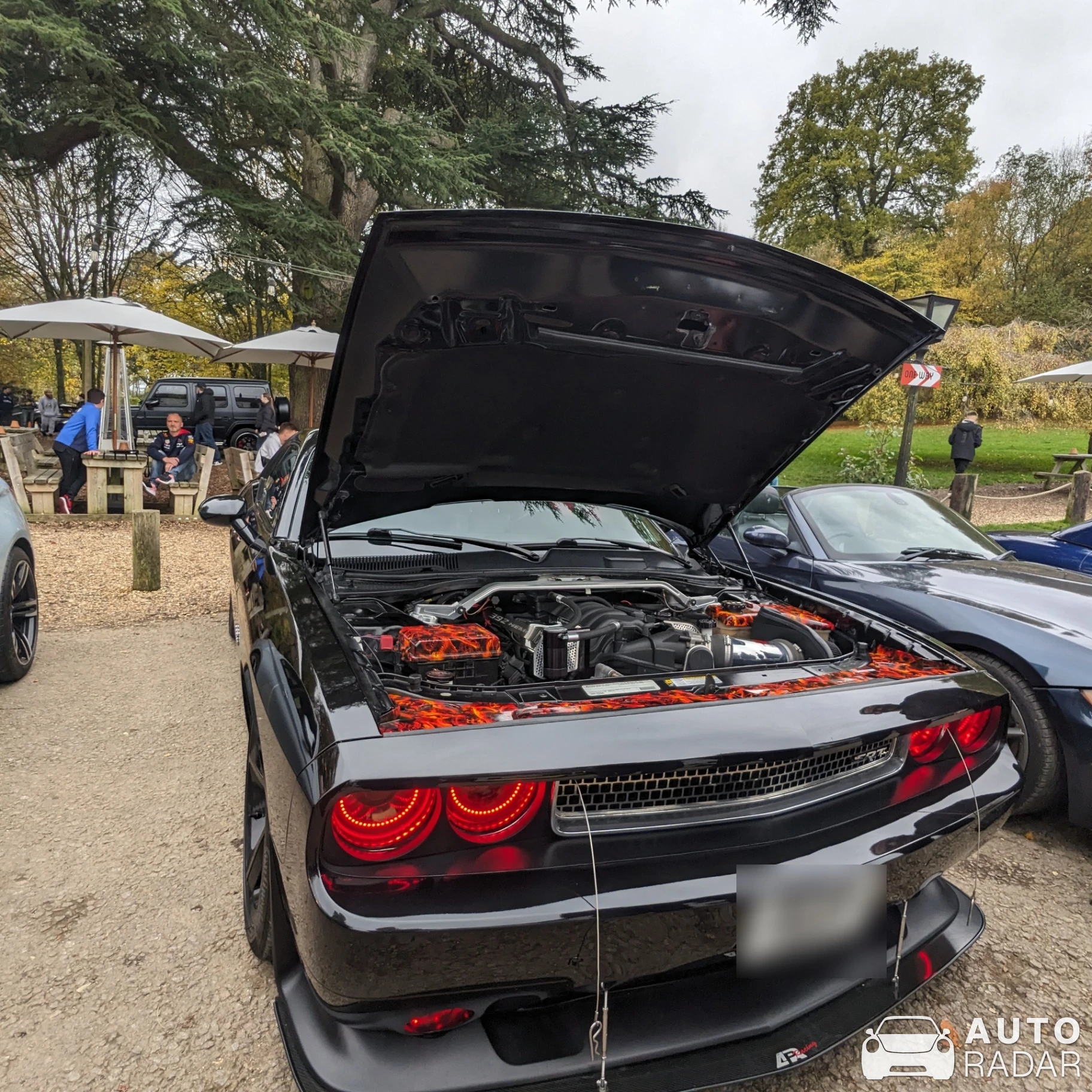 Dodge Challenger SRT spotted in Houghton Conquest, United Kingdom