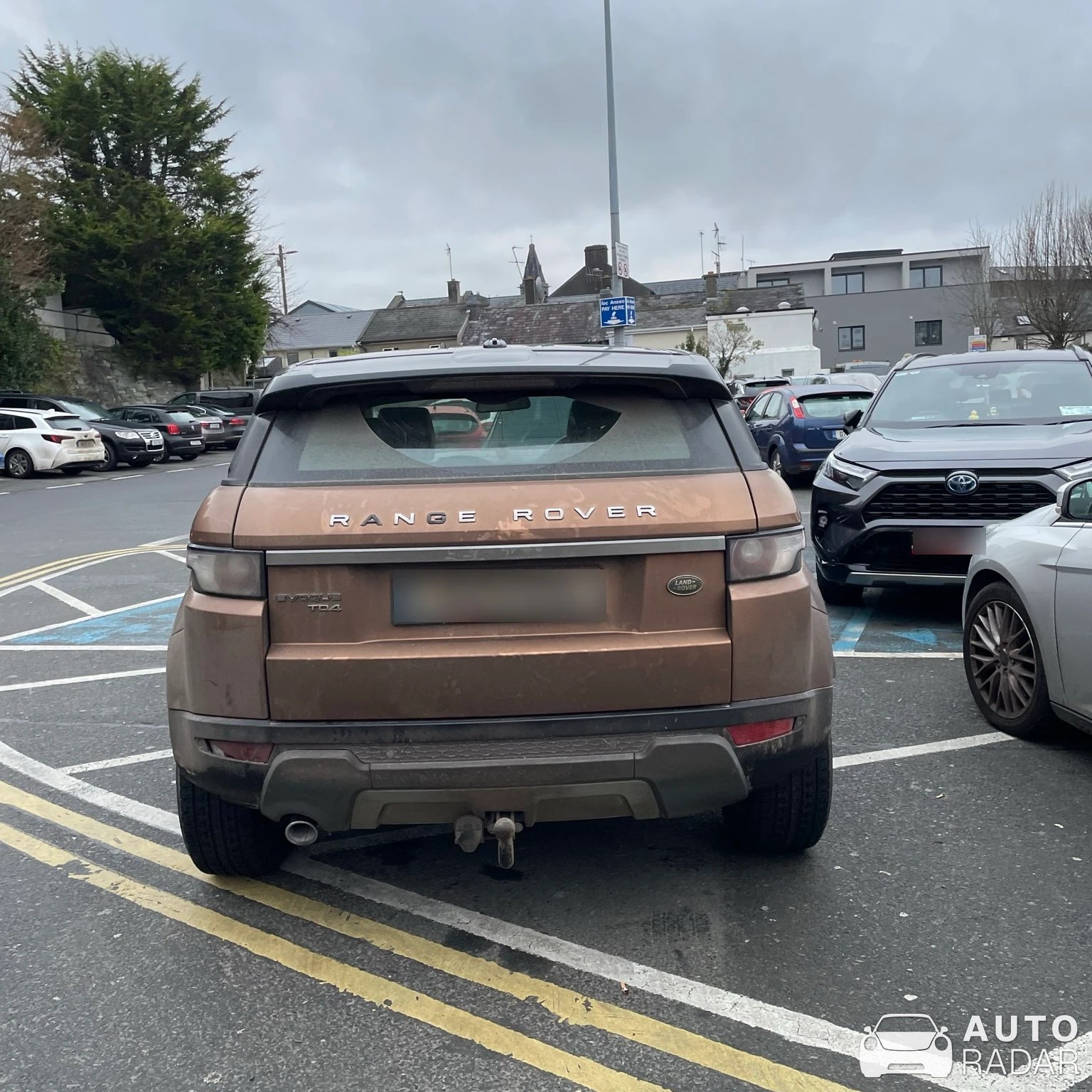 Land Rover Range Rover Evoque SD4 spotted in Cill Airne