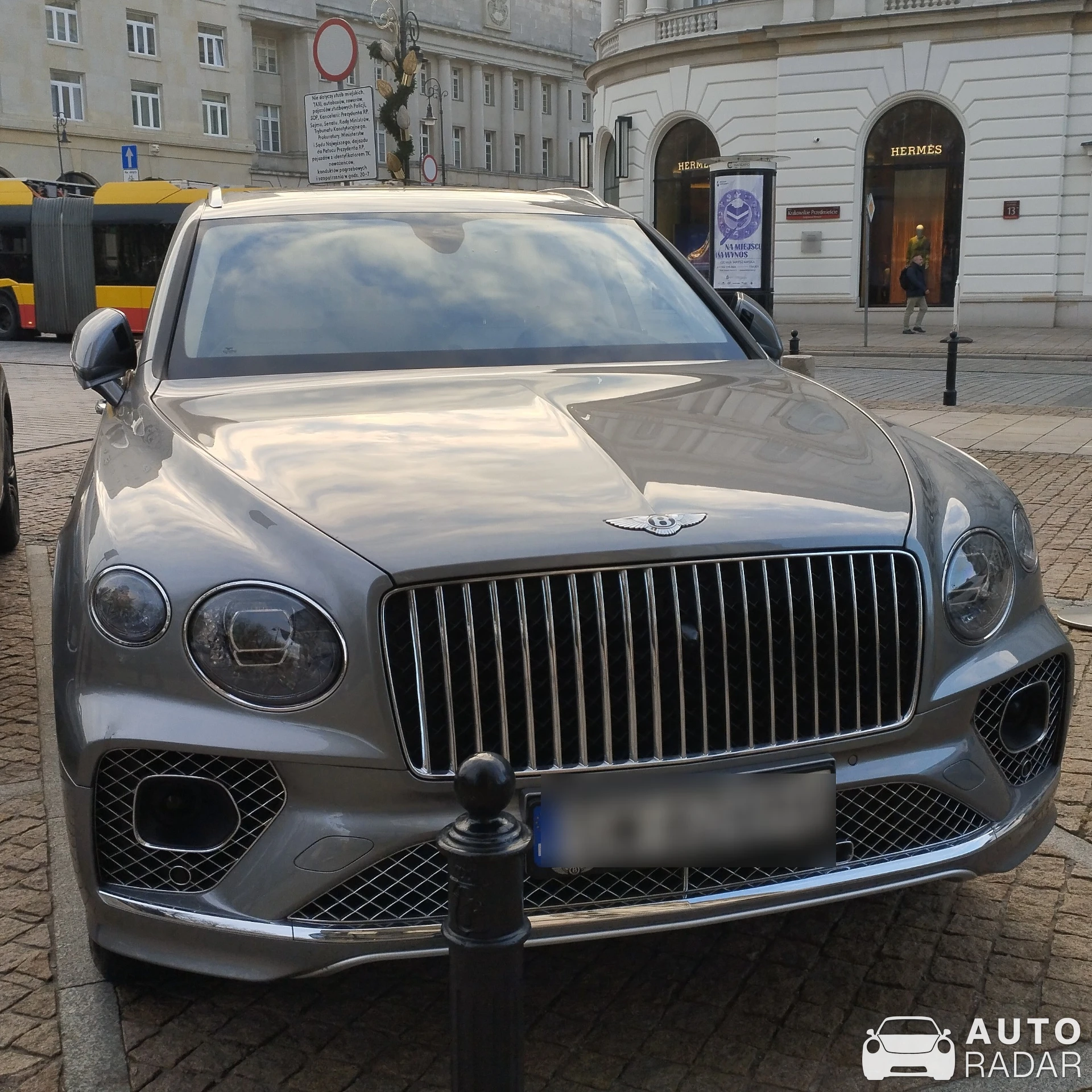 Bentley Bentayga First Edition spotted in Warszawa, Poland