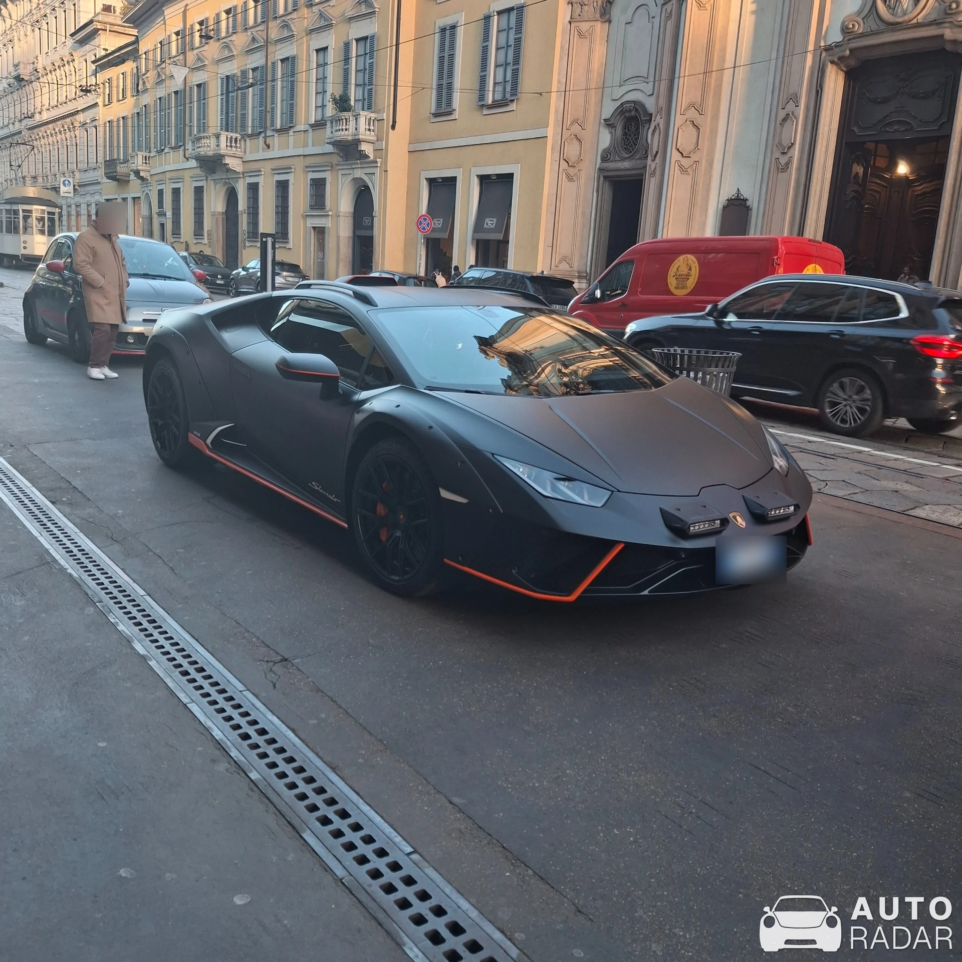 Lamborghini Huracán LP610-4 Sterrato spotted in Milano, Italia