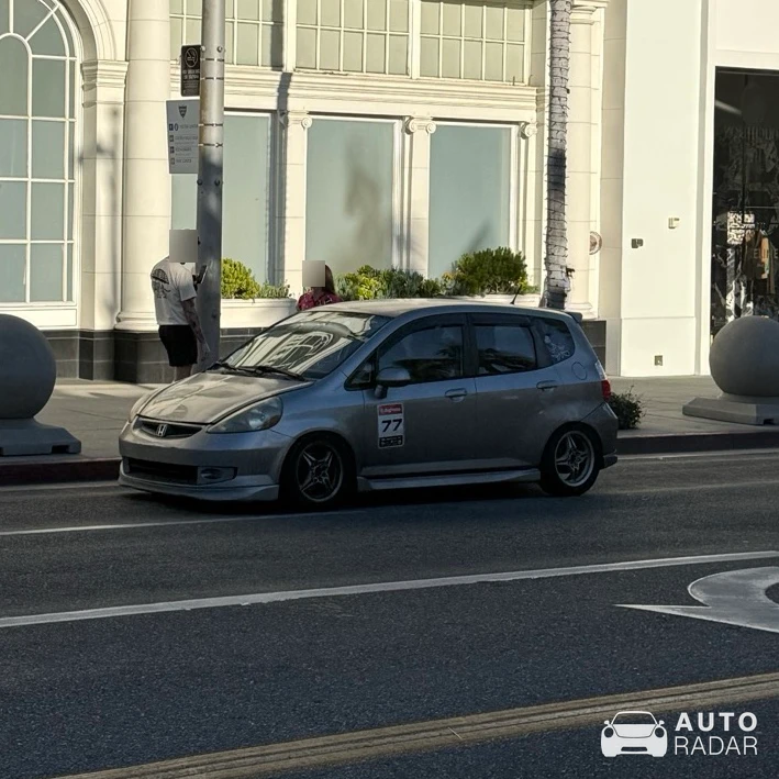 Honda Fit spotted in Beverly Hills