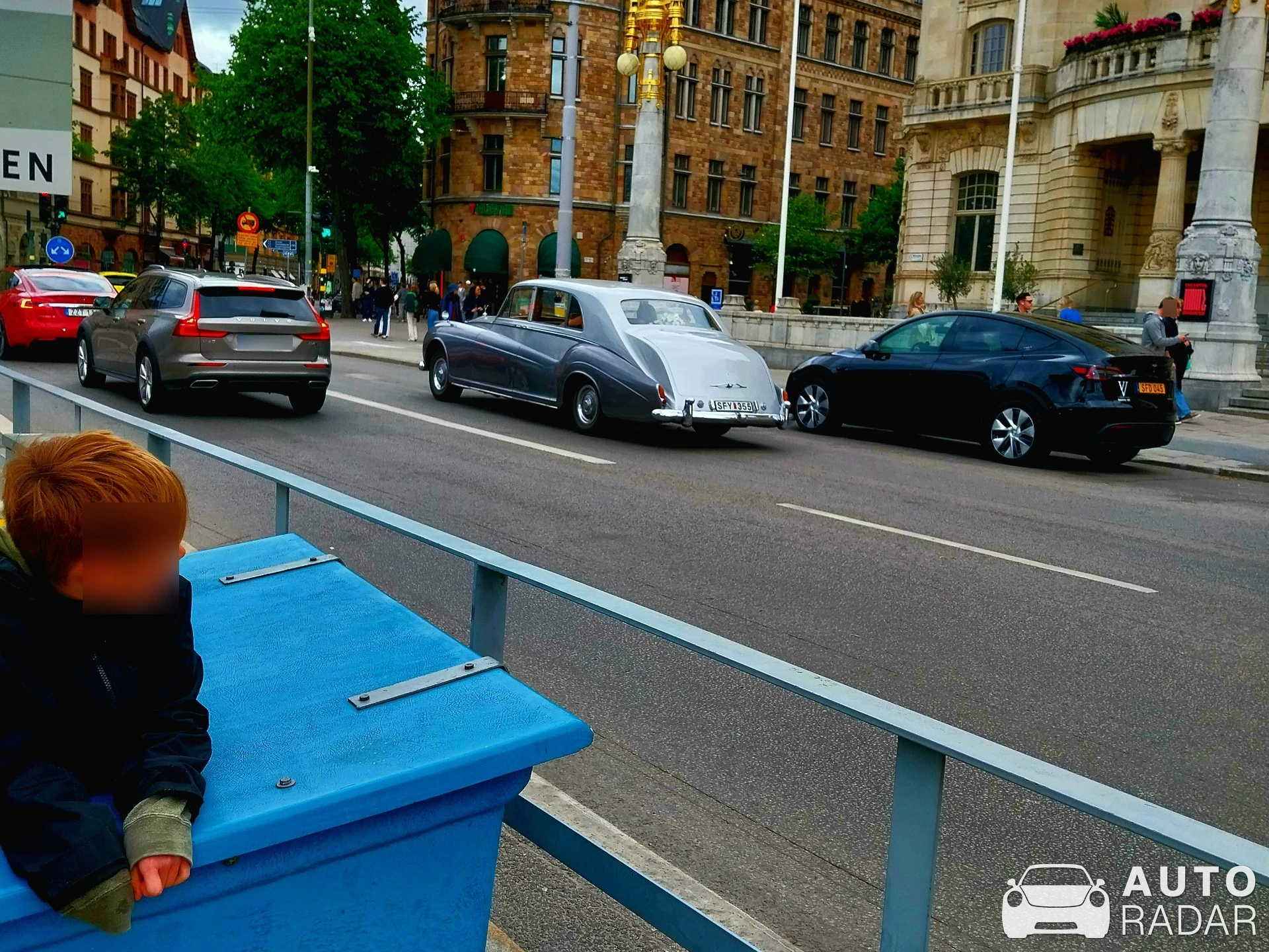 Rolls-Royce Phantom V spotted in Stockholm