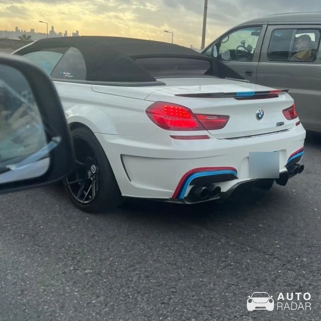 BMW M6 F12 Cabriolet spotted in Nahr Ibrahim, Lebanon