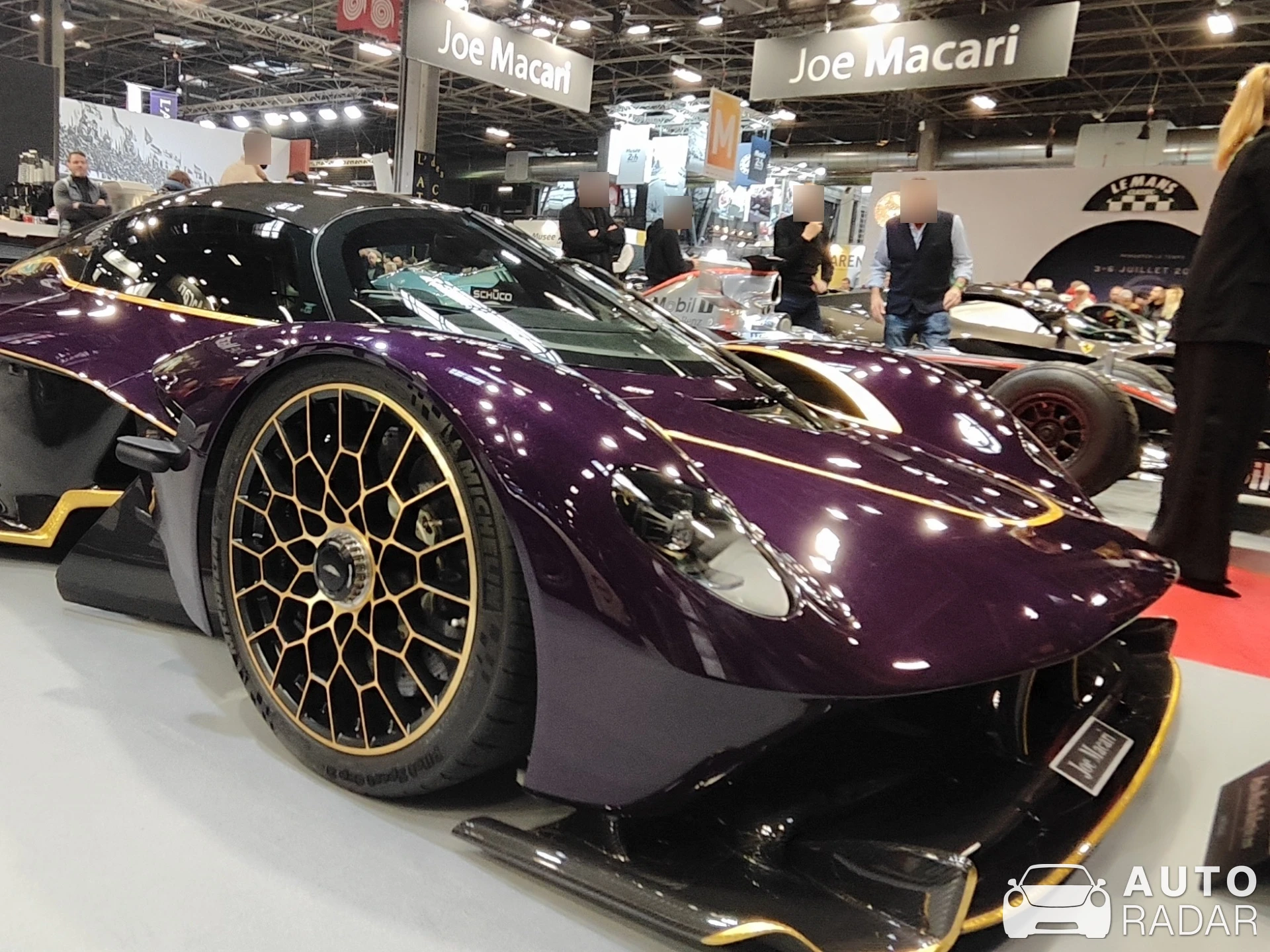 Aston Martin Valkyrie Anemos spotted in Paris