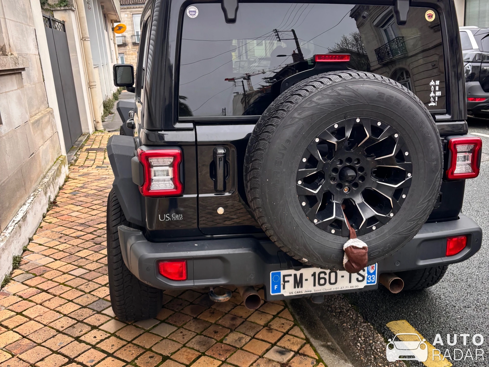 Jeep Wrangler spotted in Bordeaux, France