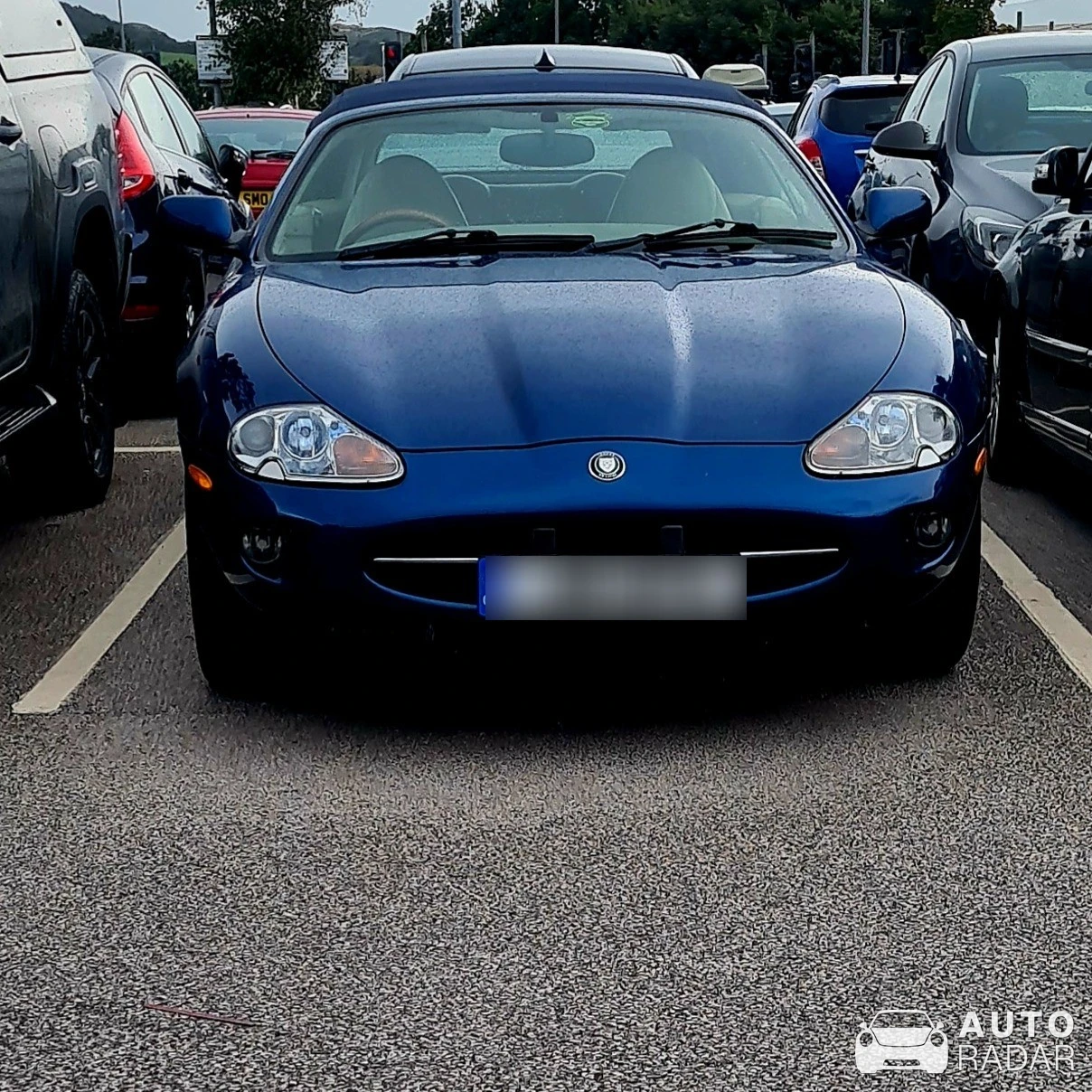 Jaguar XK8 Convertible spotted in Conwy Principal Area, United Kingdom
