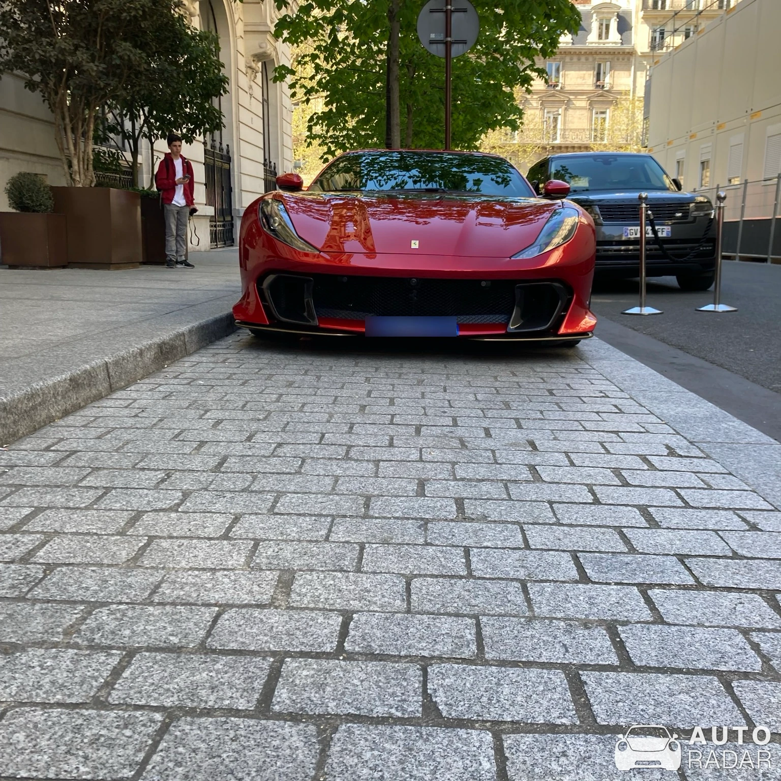 Ferrari 812 Superfast spotted in Fontainebleau