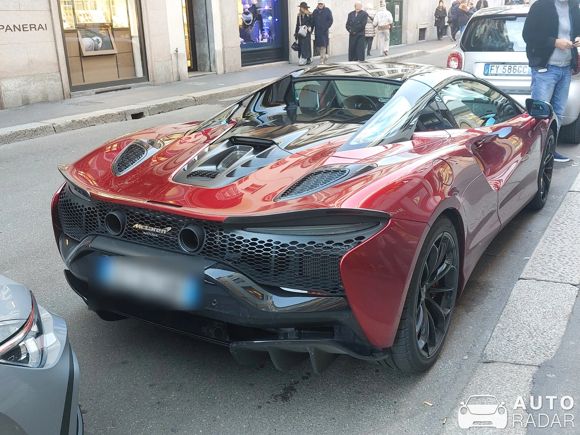 McLaren Artura Spider spotted in Milano, Italia