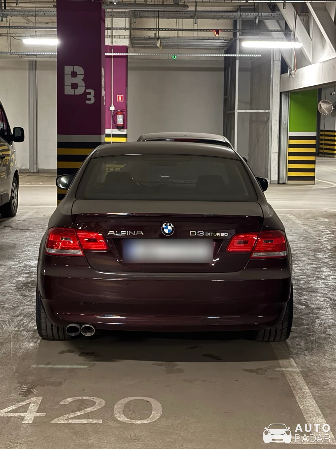 Alpina D3 BiTurbo Coupé spotted in Wrocław