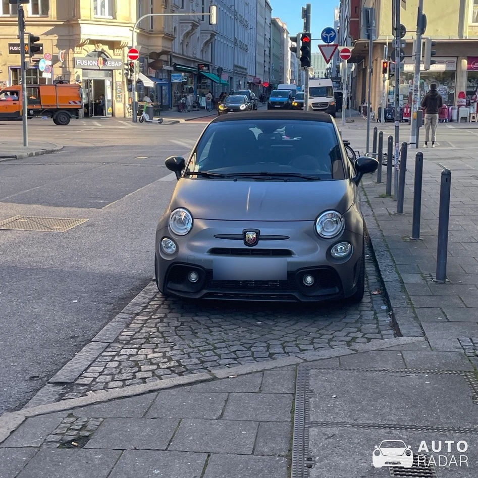 Abarth 595C Competizione 70th Anniversary Edition spotted in München