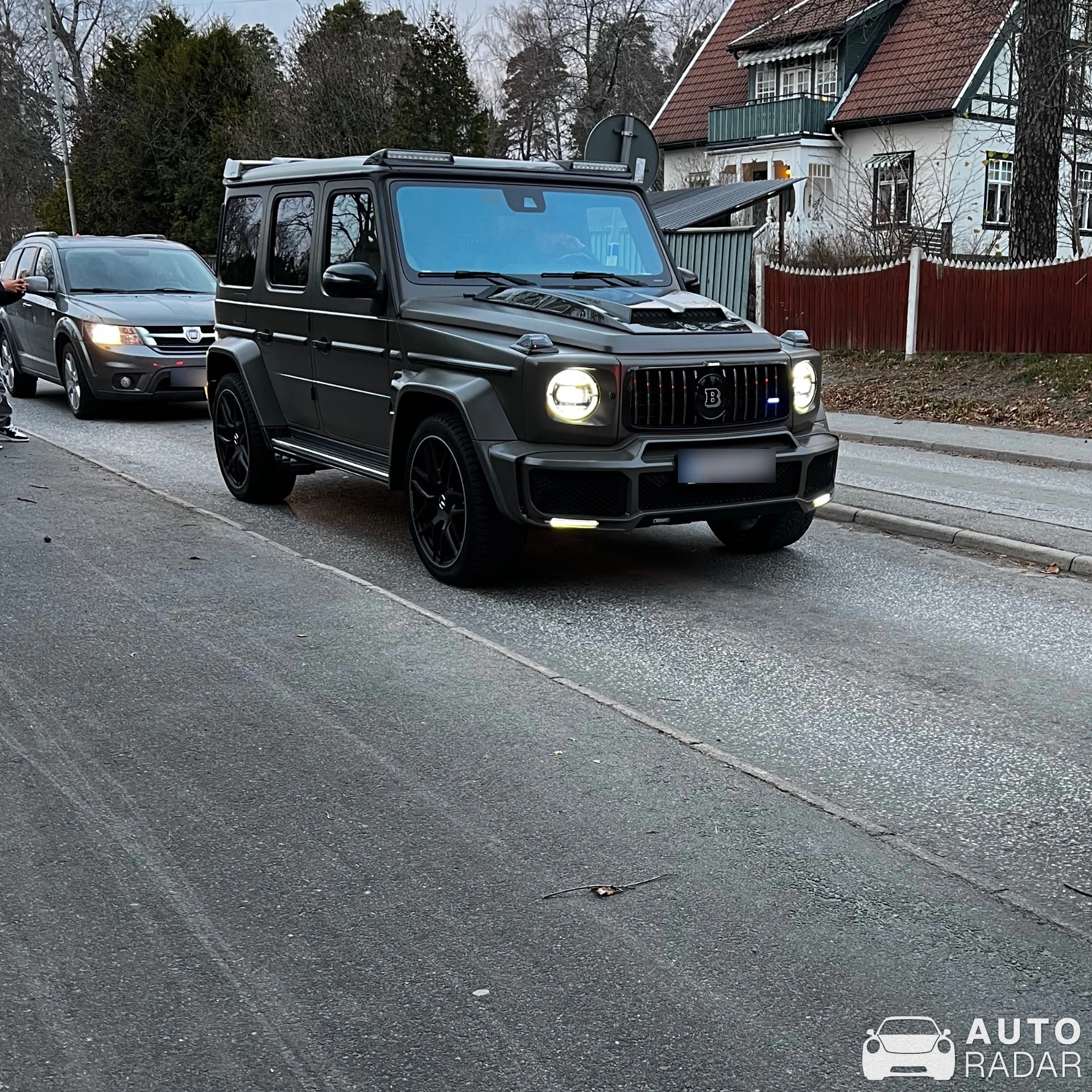 Mercedes-AMG Brabus G 700 Widestar spotted in Djursholm, Sverige