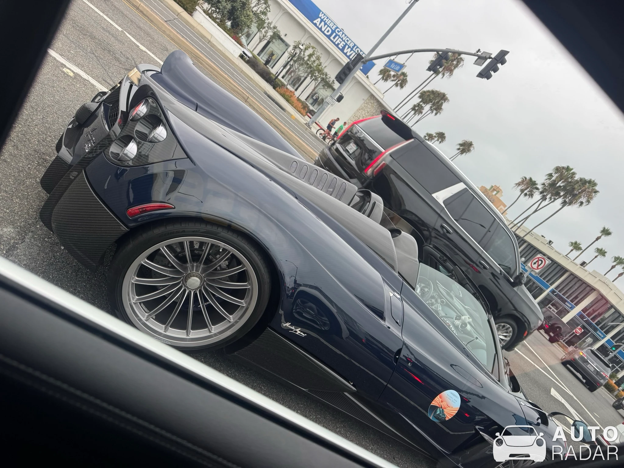 Pagani Huayra Roadster spotted in Newport Beach