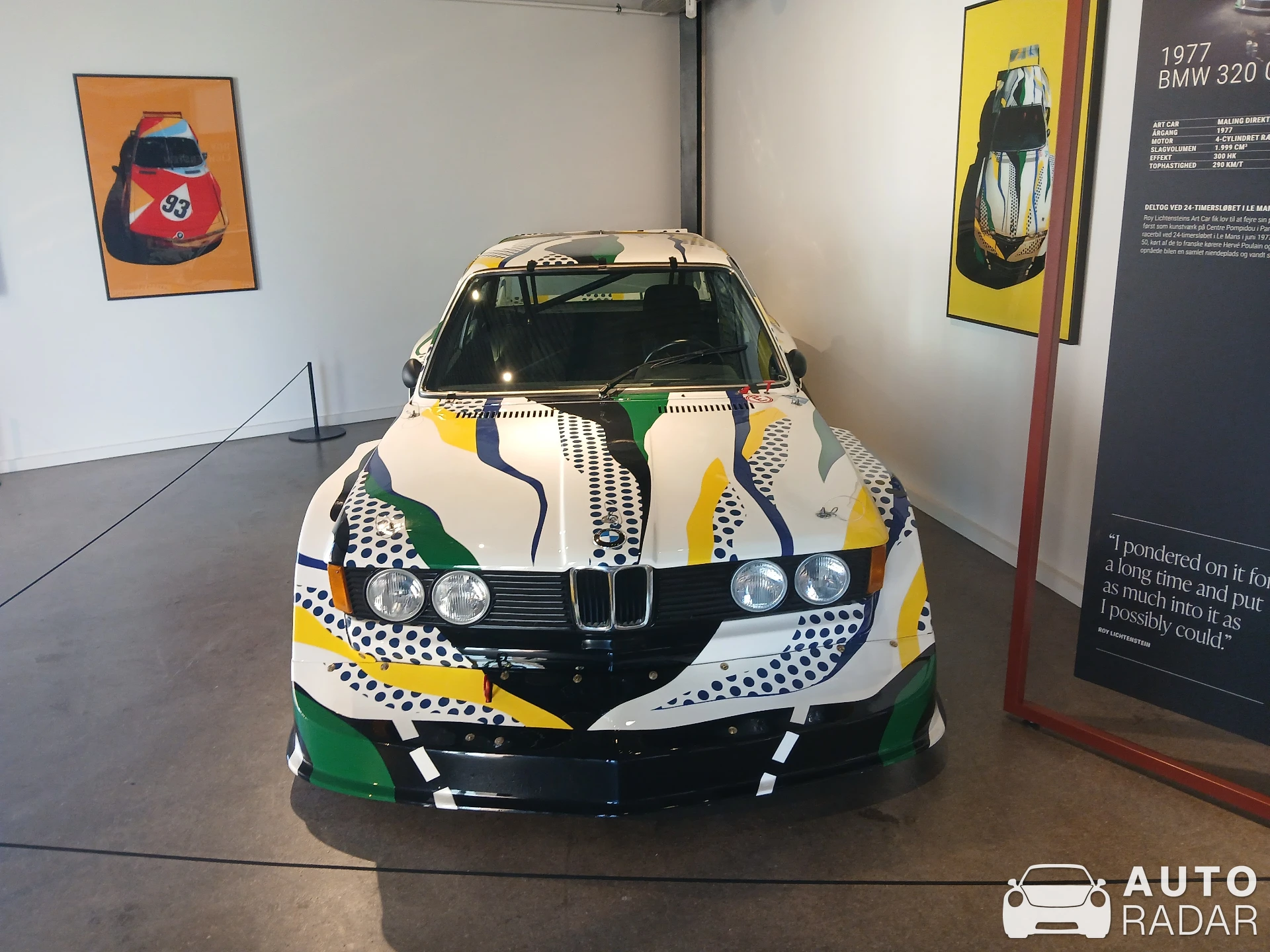 BMW M3 E30 Art Car spotted in Kongens Lyngby