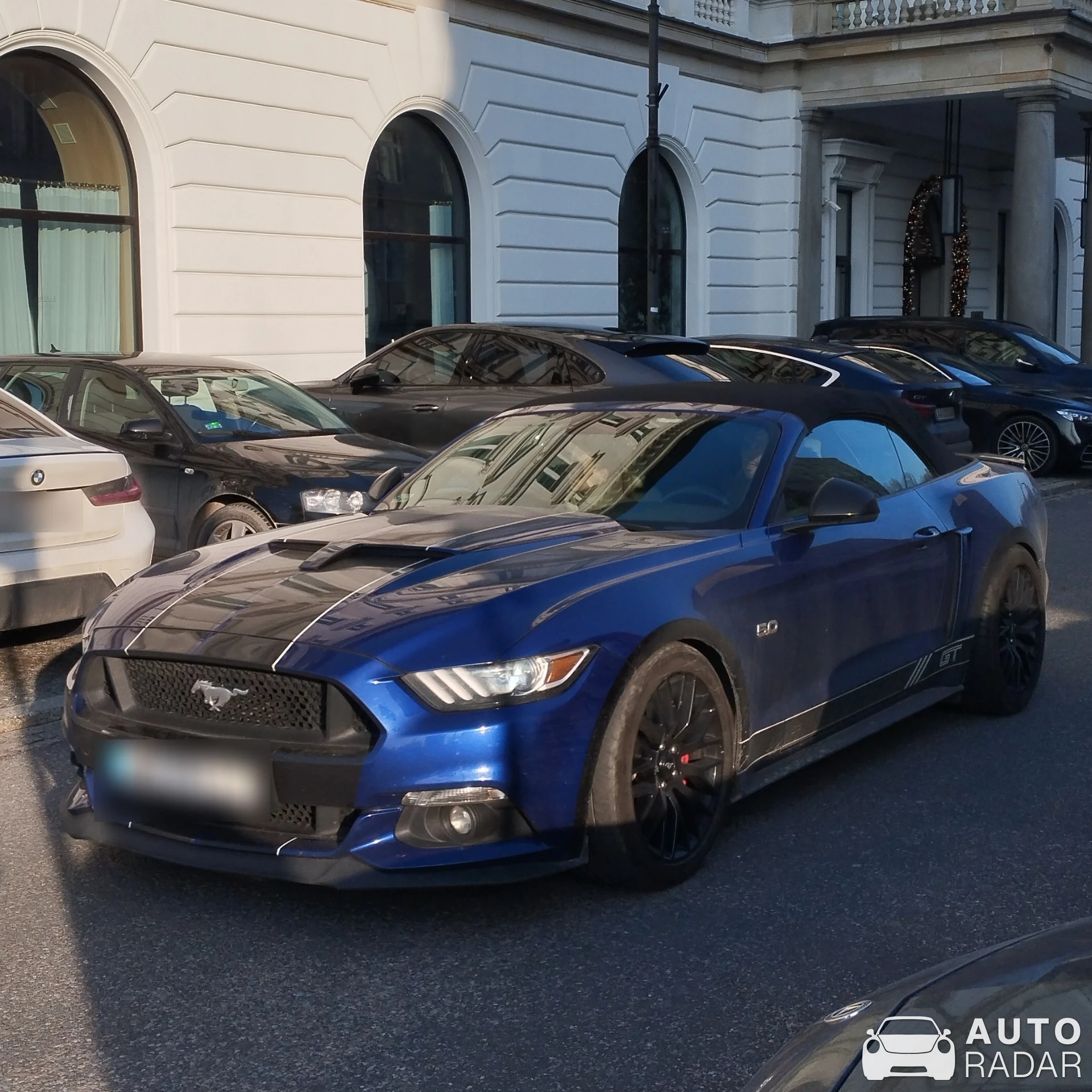 Ford Mustang GT Convertible spotted in Warszawa, Polska