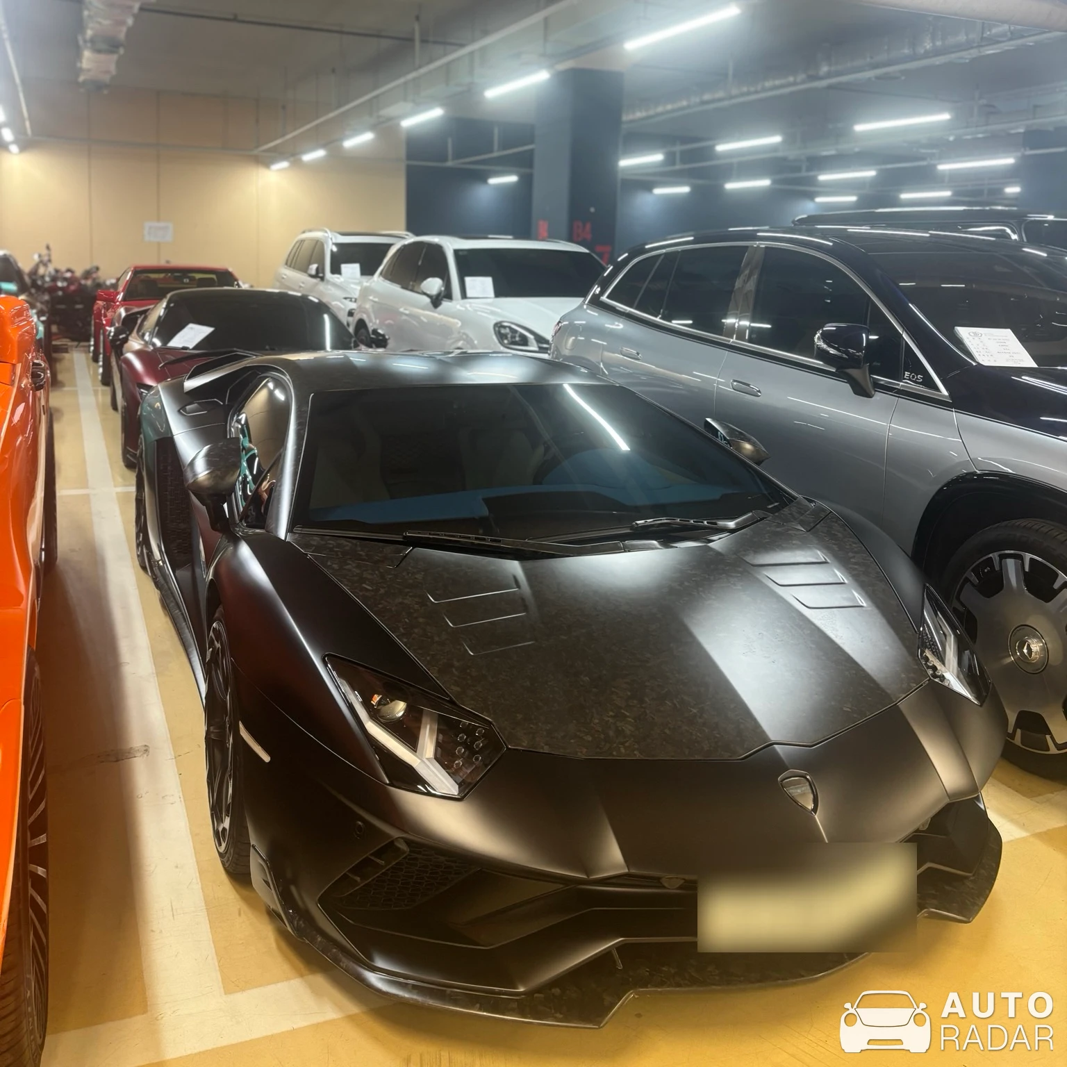Lamborghini Aventador S LP740-4 Mansory spotted