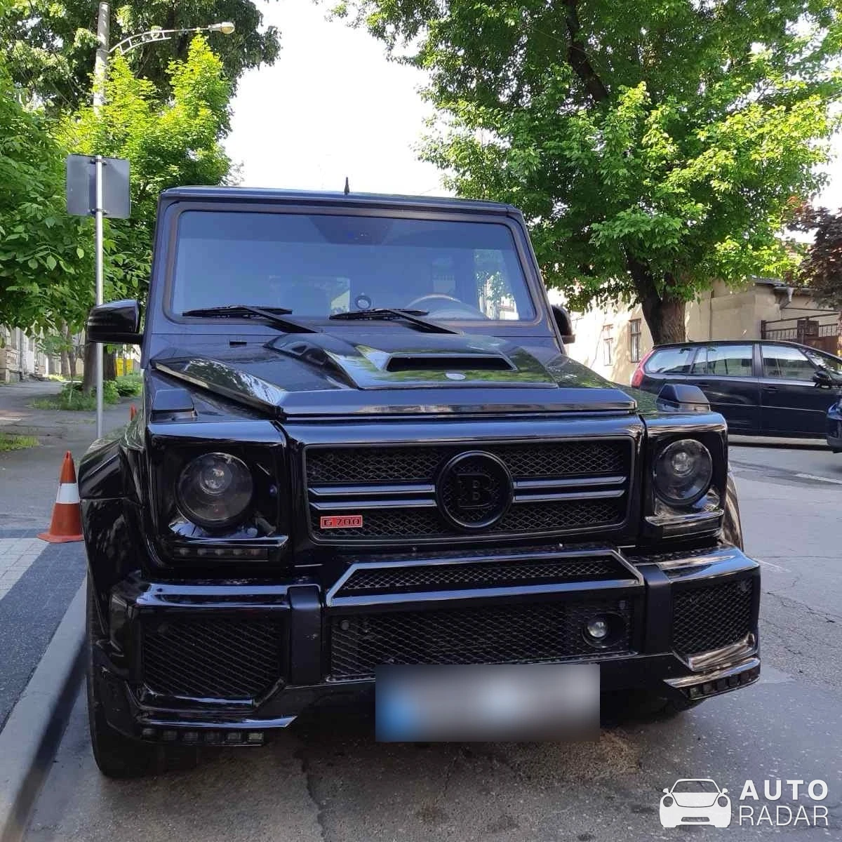 Mercedes-AMG Brabus G 700 Widestar 2016 spotted in Budapest