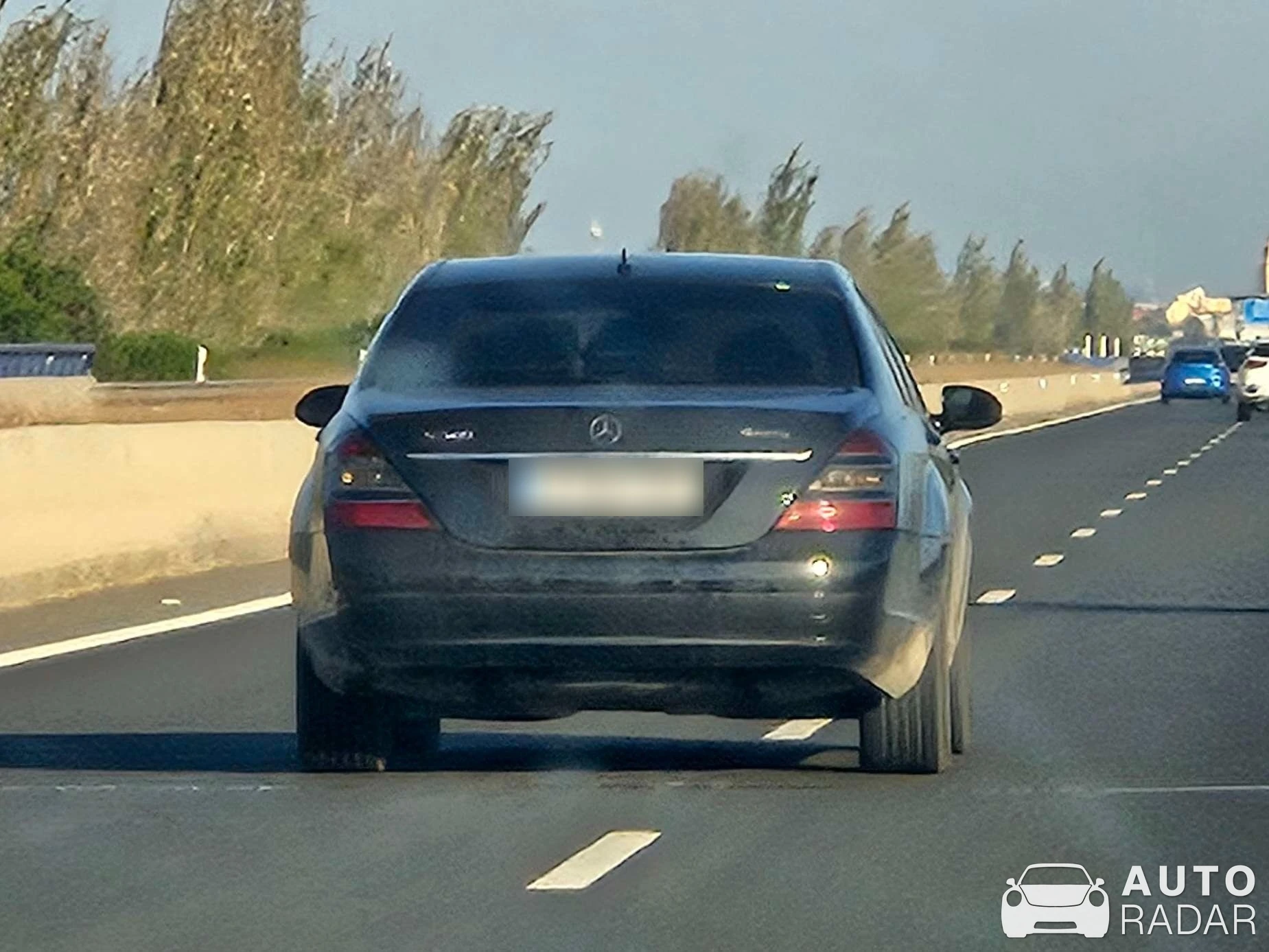 Mercedes-Benz S-Klasse W221 spotted in Sueca, Spain