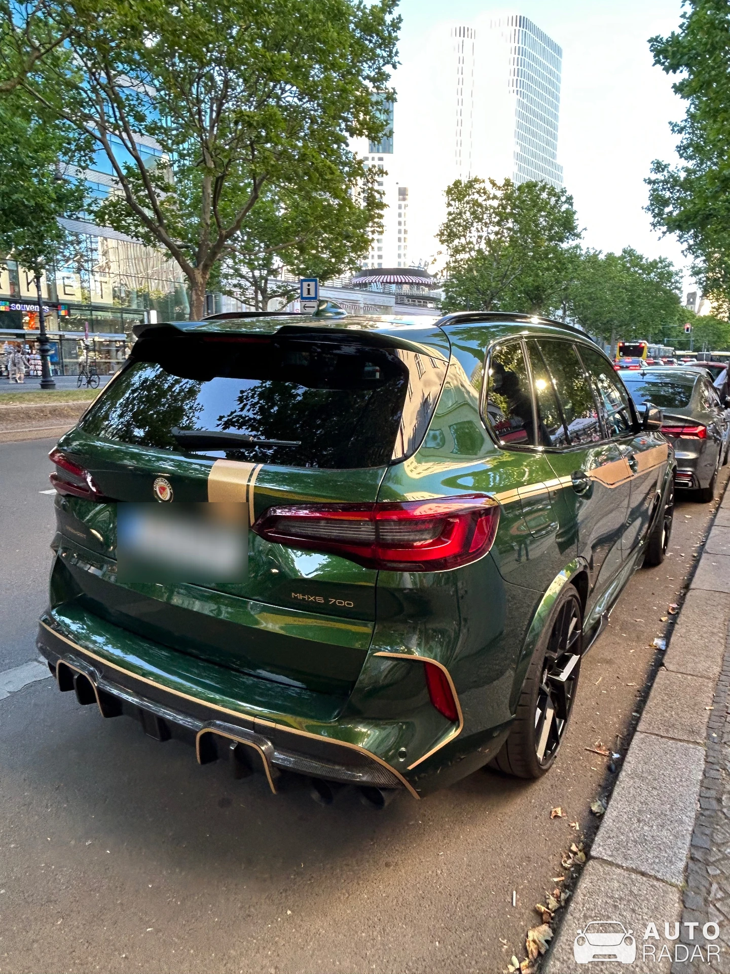 BMW MANHART MHX6 800 F16 spotted in Berlin