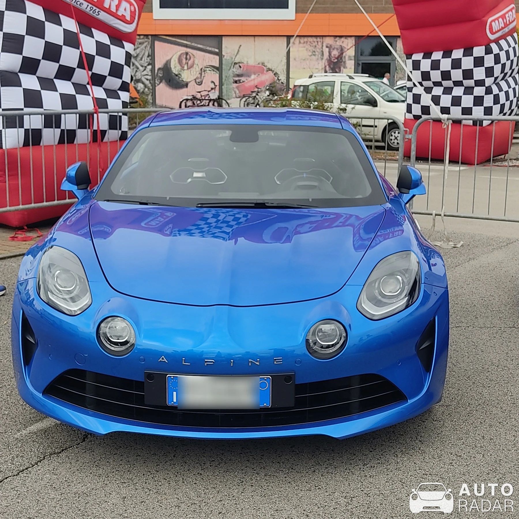 Alpine A110 2022 spotted in Cervignano del Friuli, Italia