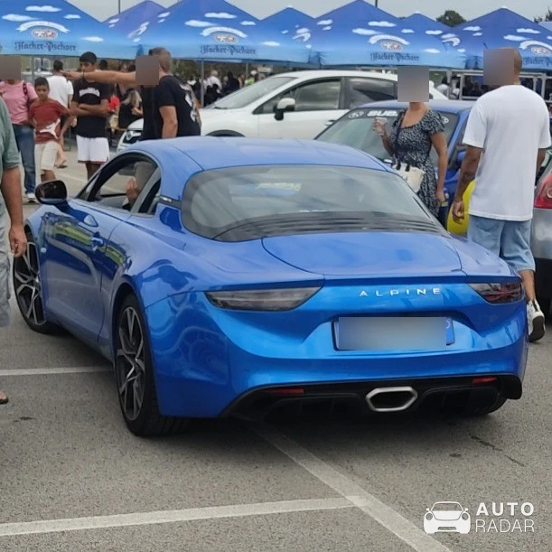 Alpine A110 2022 spotted in Cervignano del Friuli