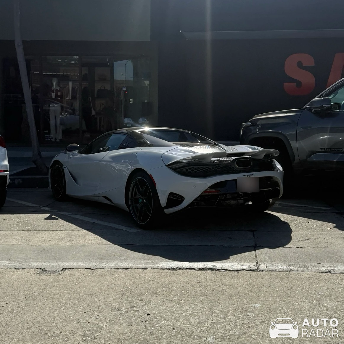 McLaren 750S Spider spotted in West Hollywood, United States