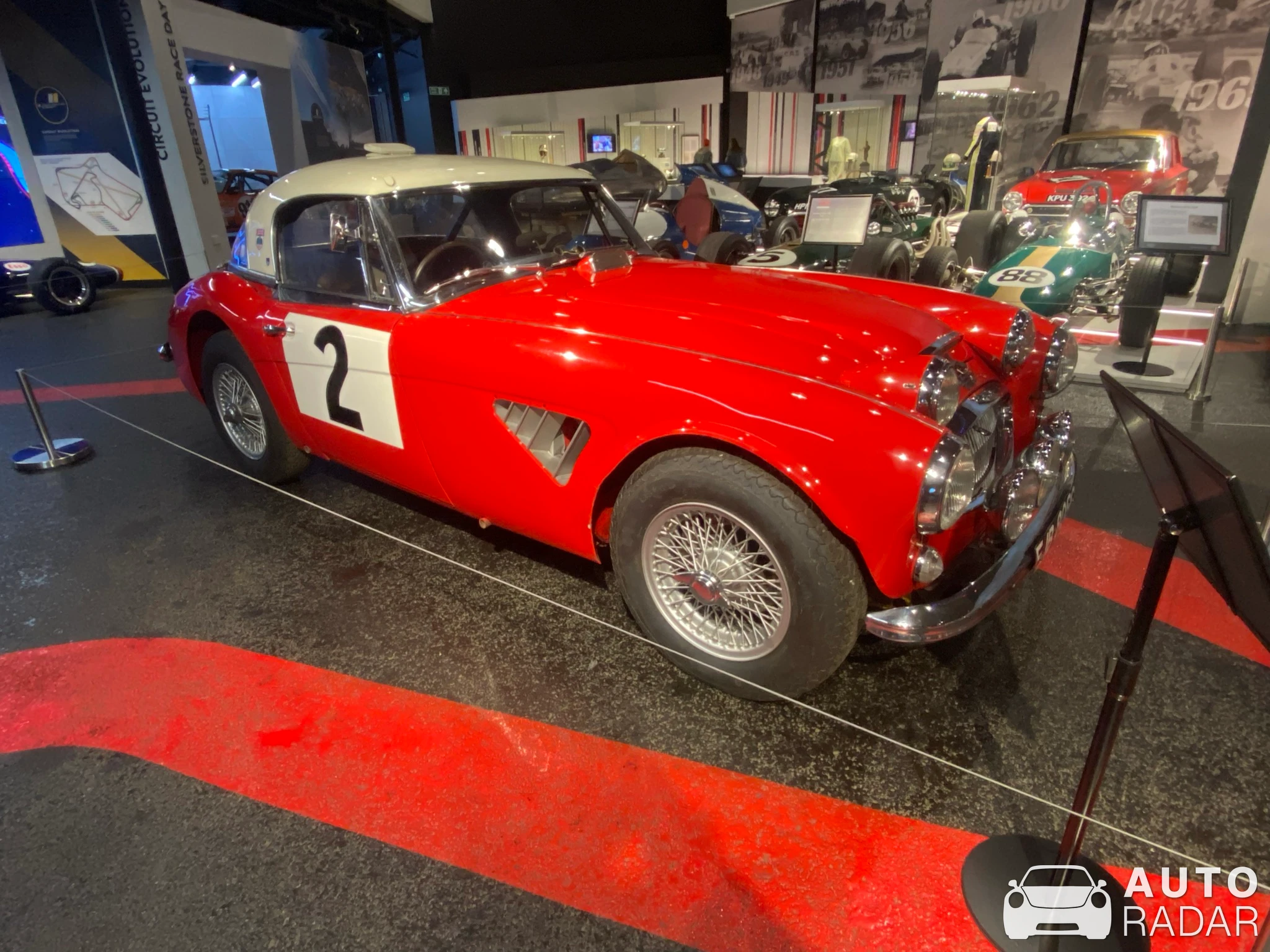 Austin-Healey 3000 Mk3 Works Rally EJB 806C spotted in England, United Kingdom