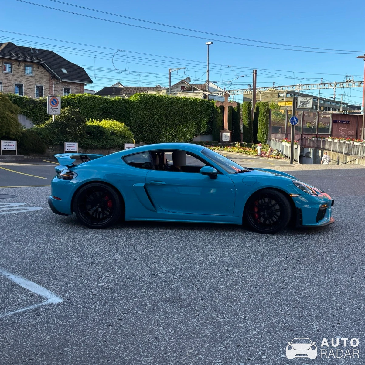 Porsche 718 Cayman GT4 spotted in Ingenbohl