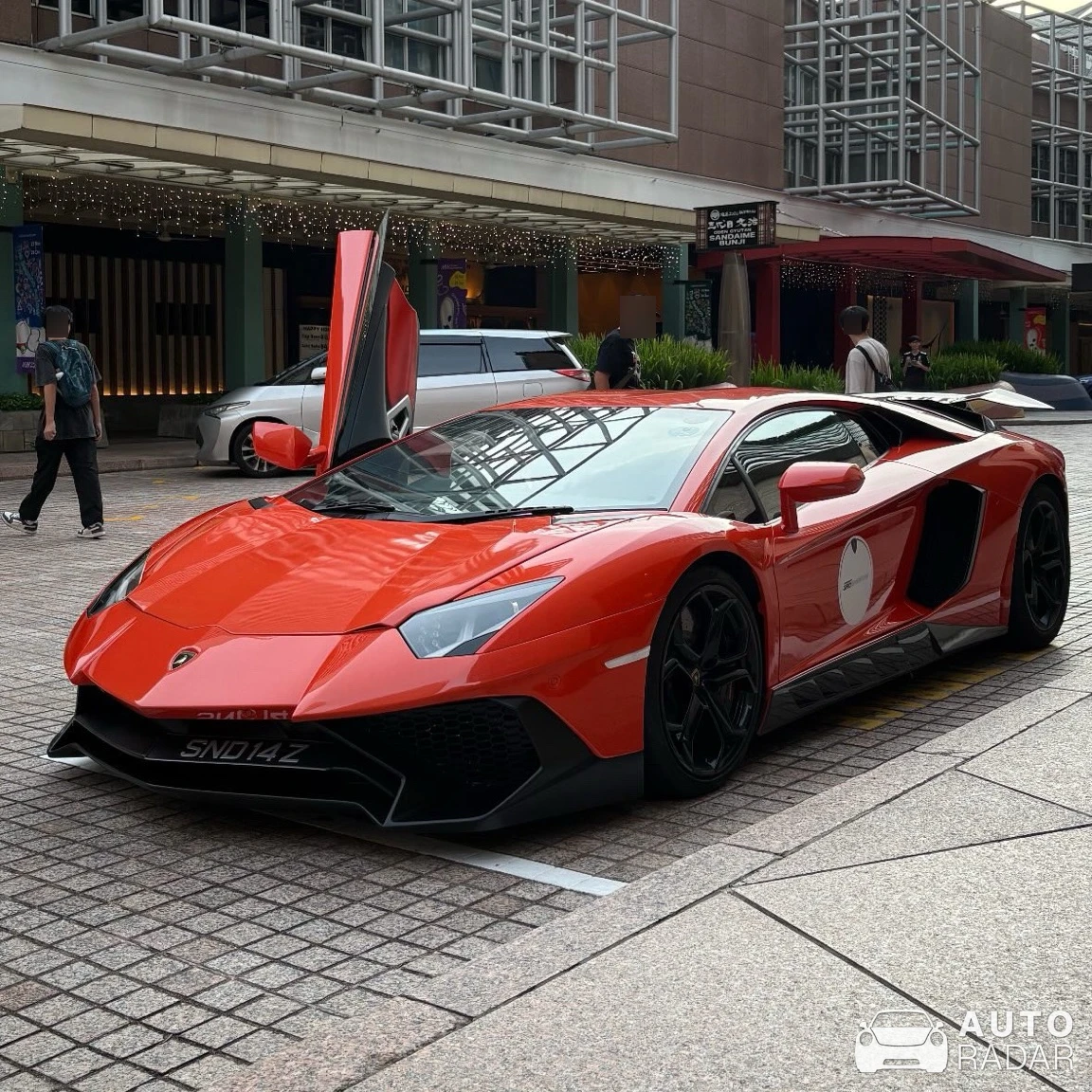 Lamborghini Aventador LP700-4 Novitec Torado spotted in Singapore