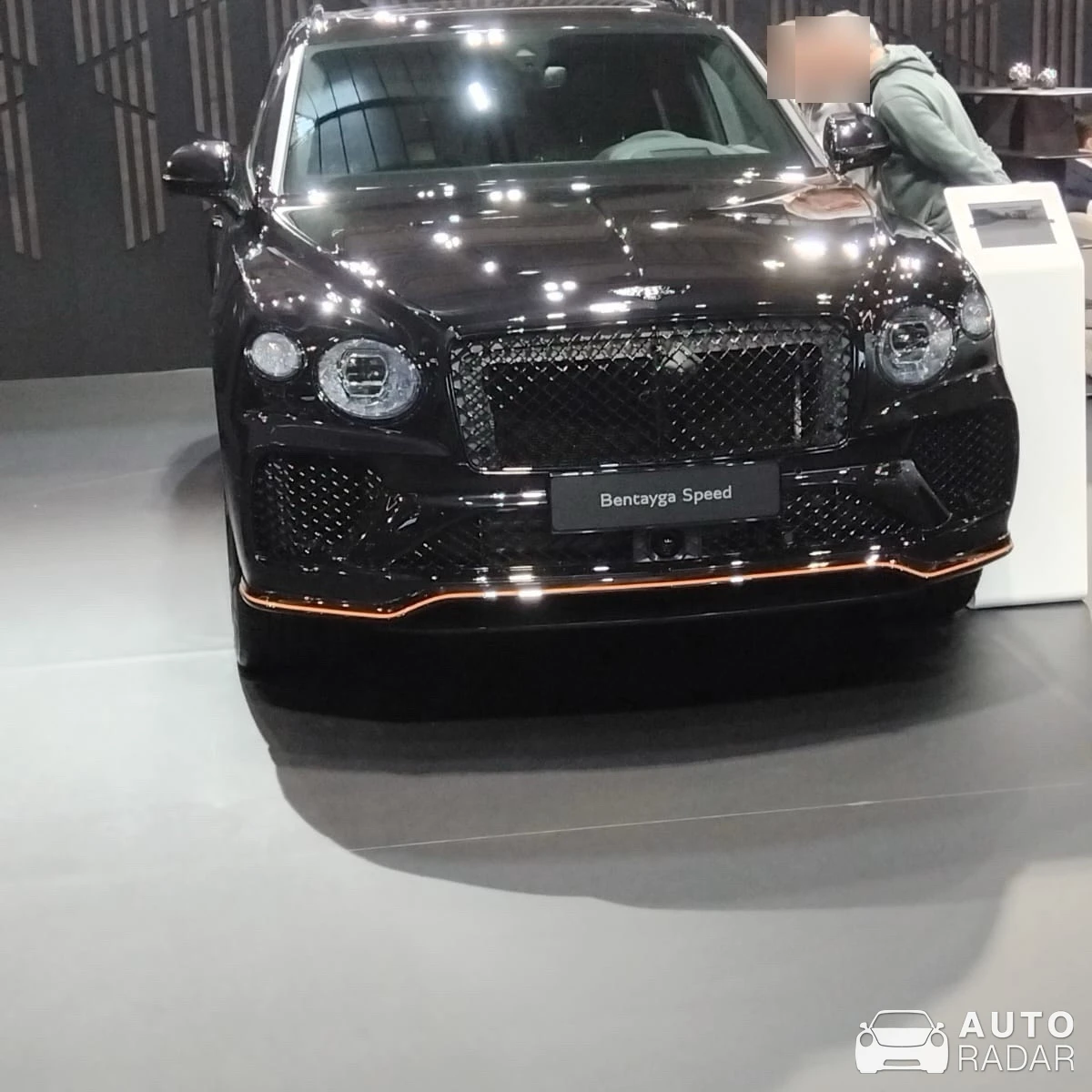 Bentley Bentayga Speed spotted in Brussel, België
