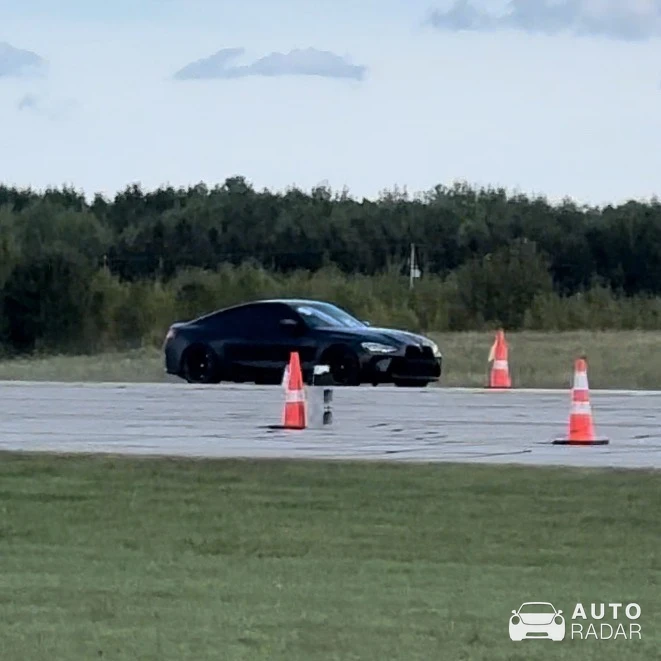 BMW M3 G80 Sedan Competition spotted in Messines