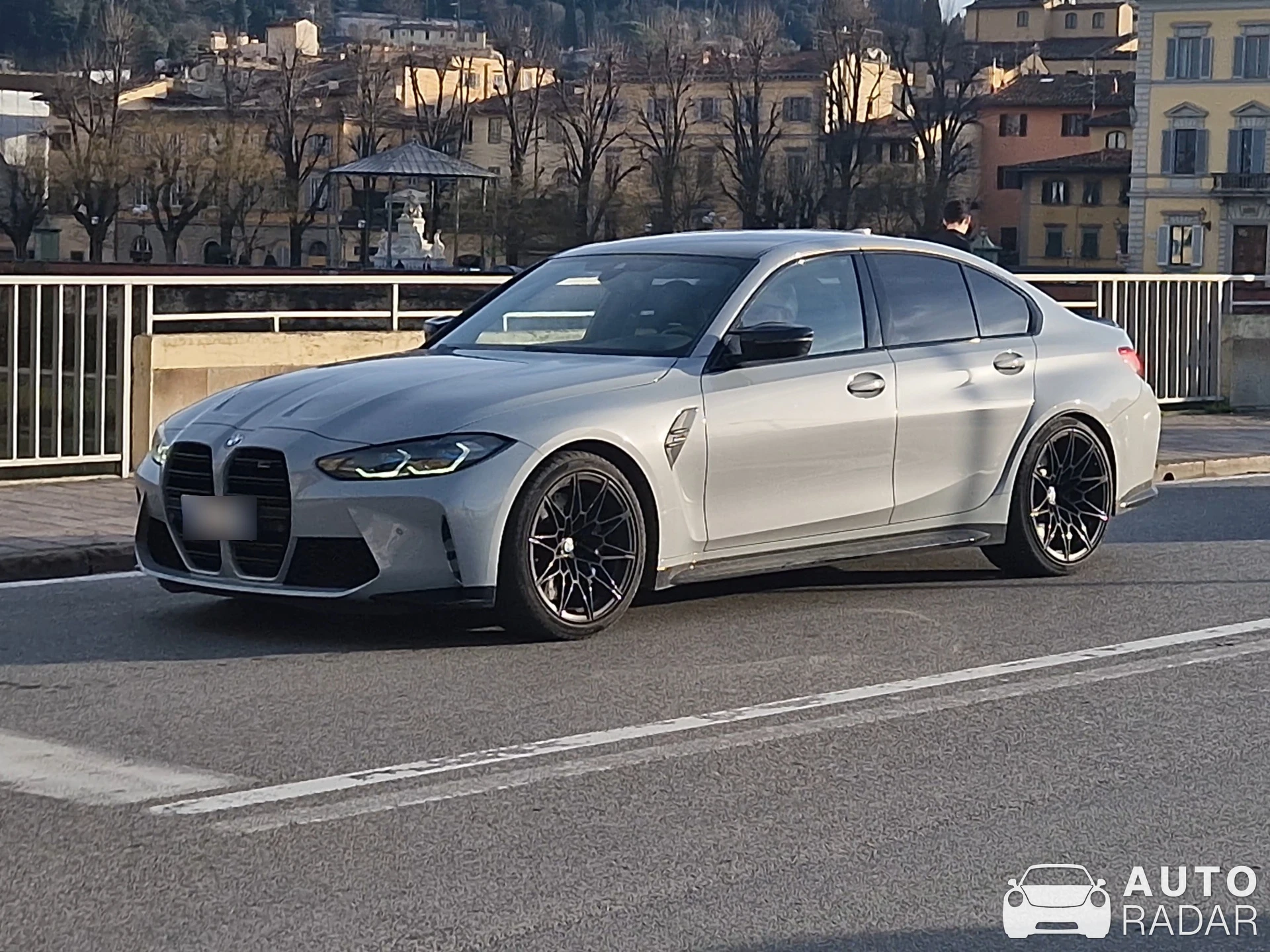 BMW M3 G80 Sedan Competition spotted in Firenze, Italy