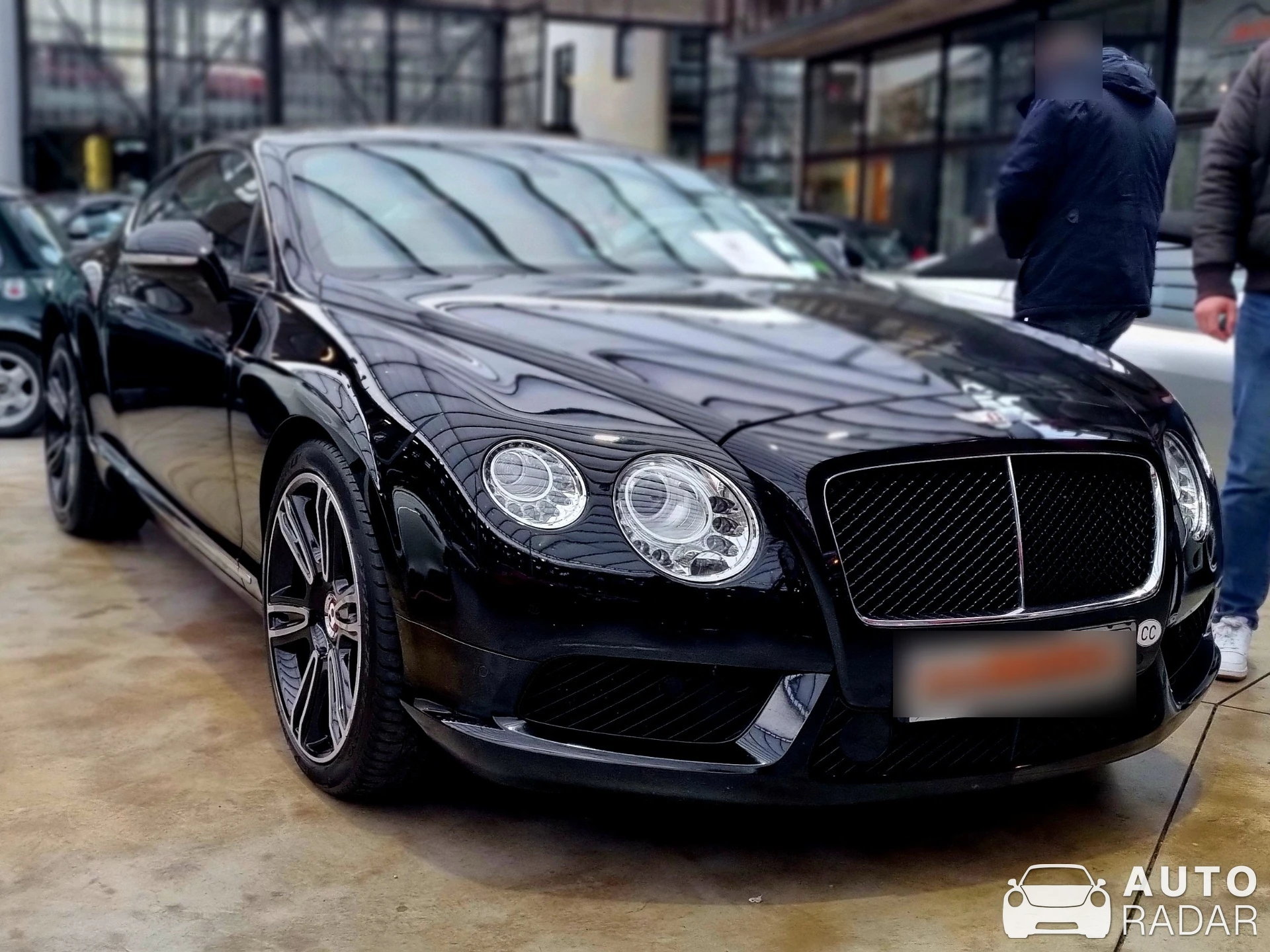 Bentley Continental GT spotted in Düsseldorf, Germany
