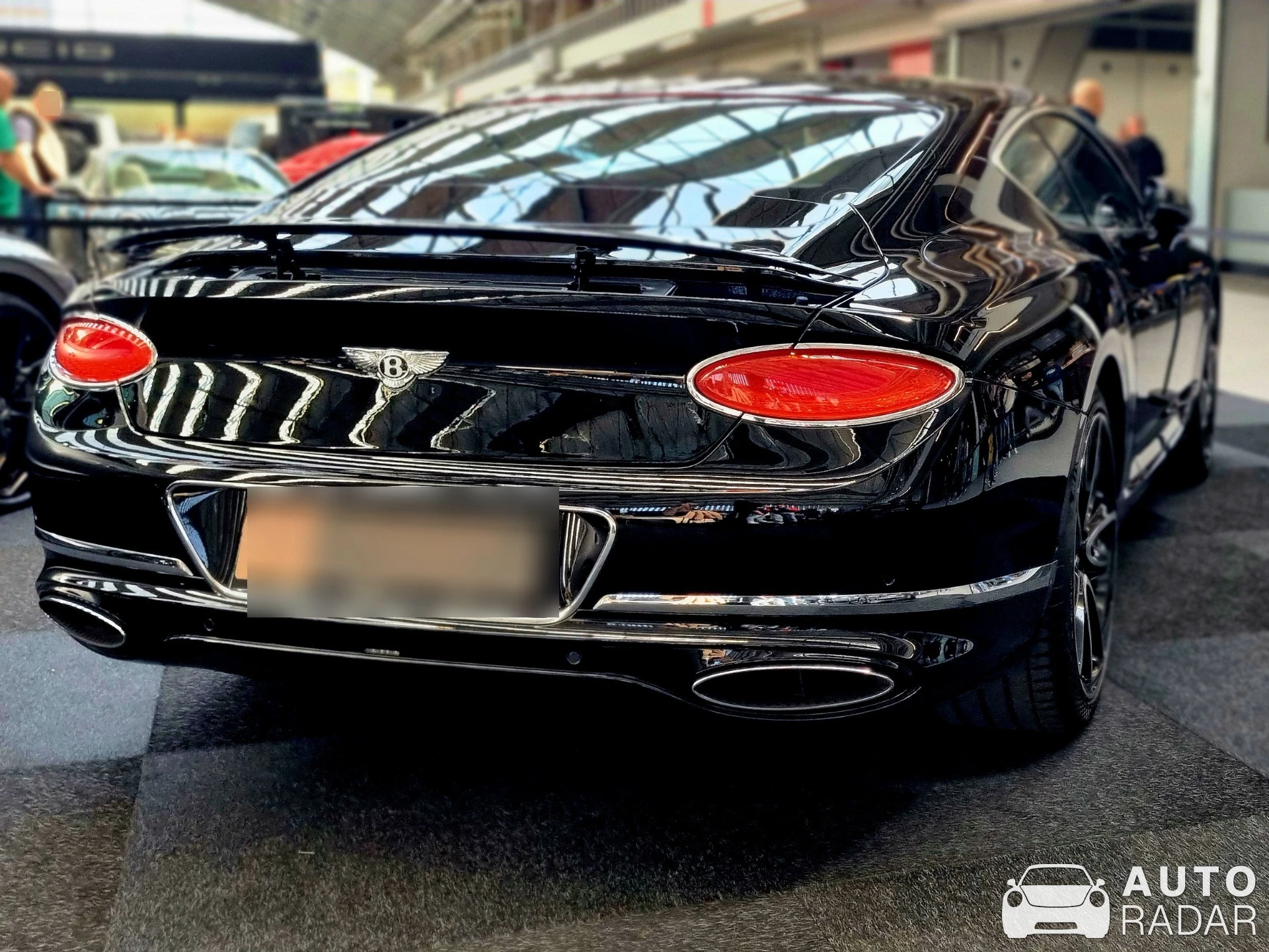 Bentley Continental GT Black Speed spotted in Amsterdam