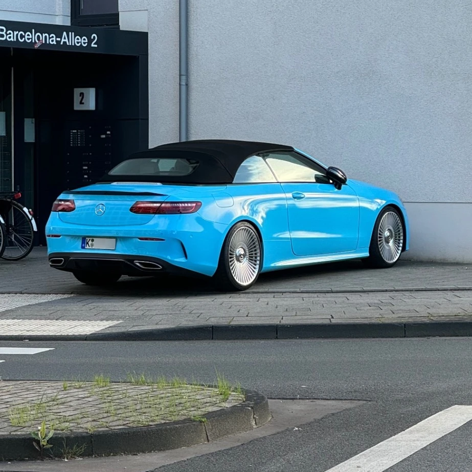 Mercedes-Benz E-Klasse Cabriolet 2019 spotted in Köln