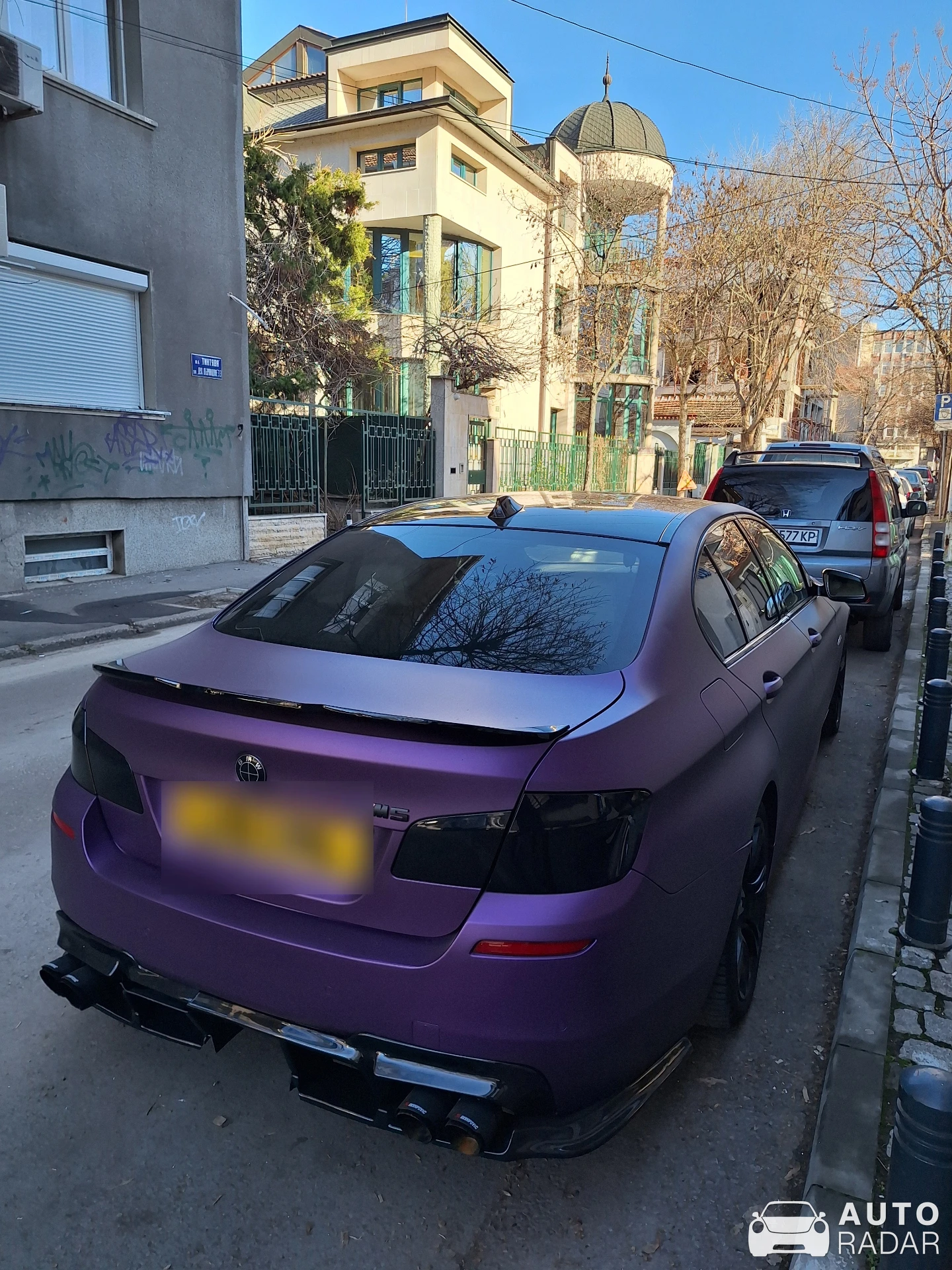 BMW M5 F10 spotted in Ruse, Bulgaria