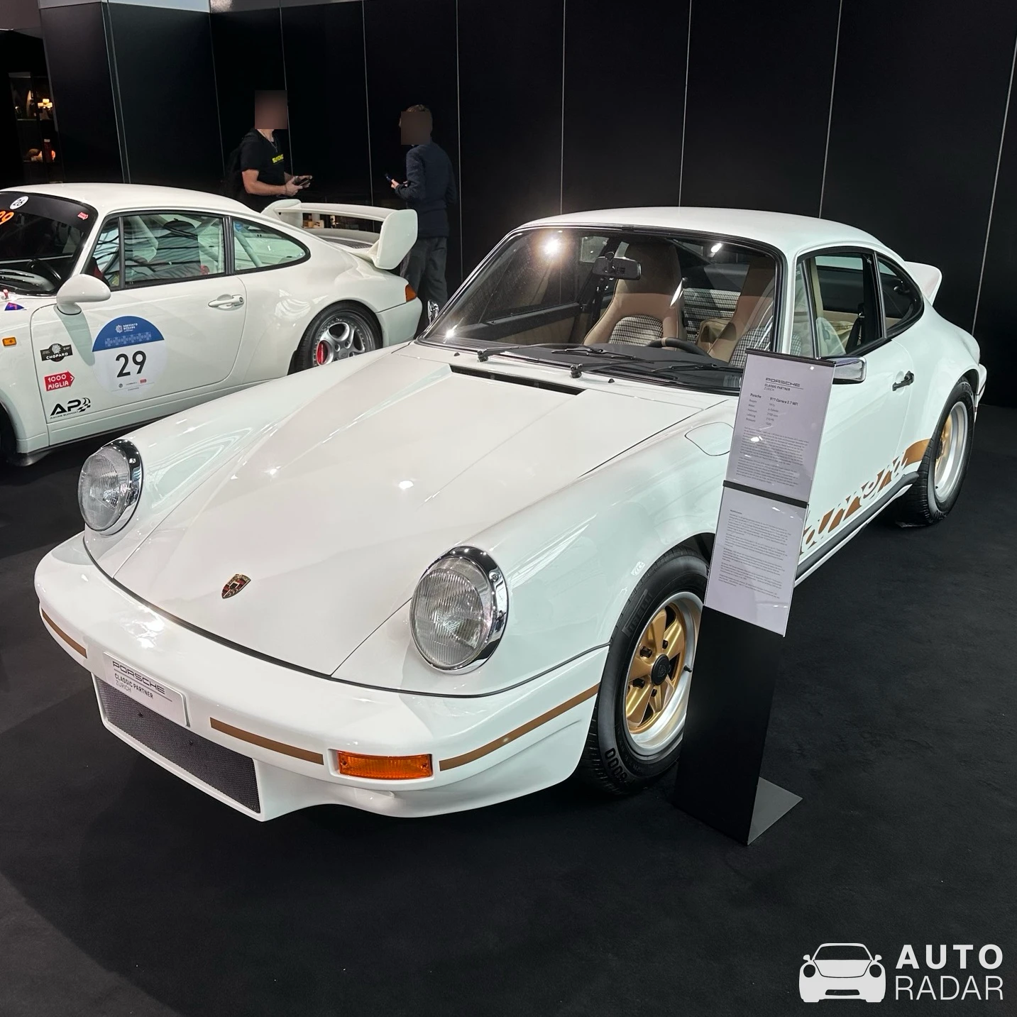 Porsche 911 Carrera 2.7 MFI spotted in Zürich
