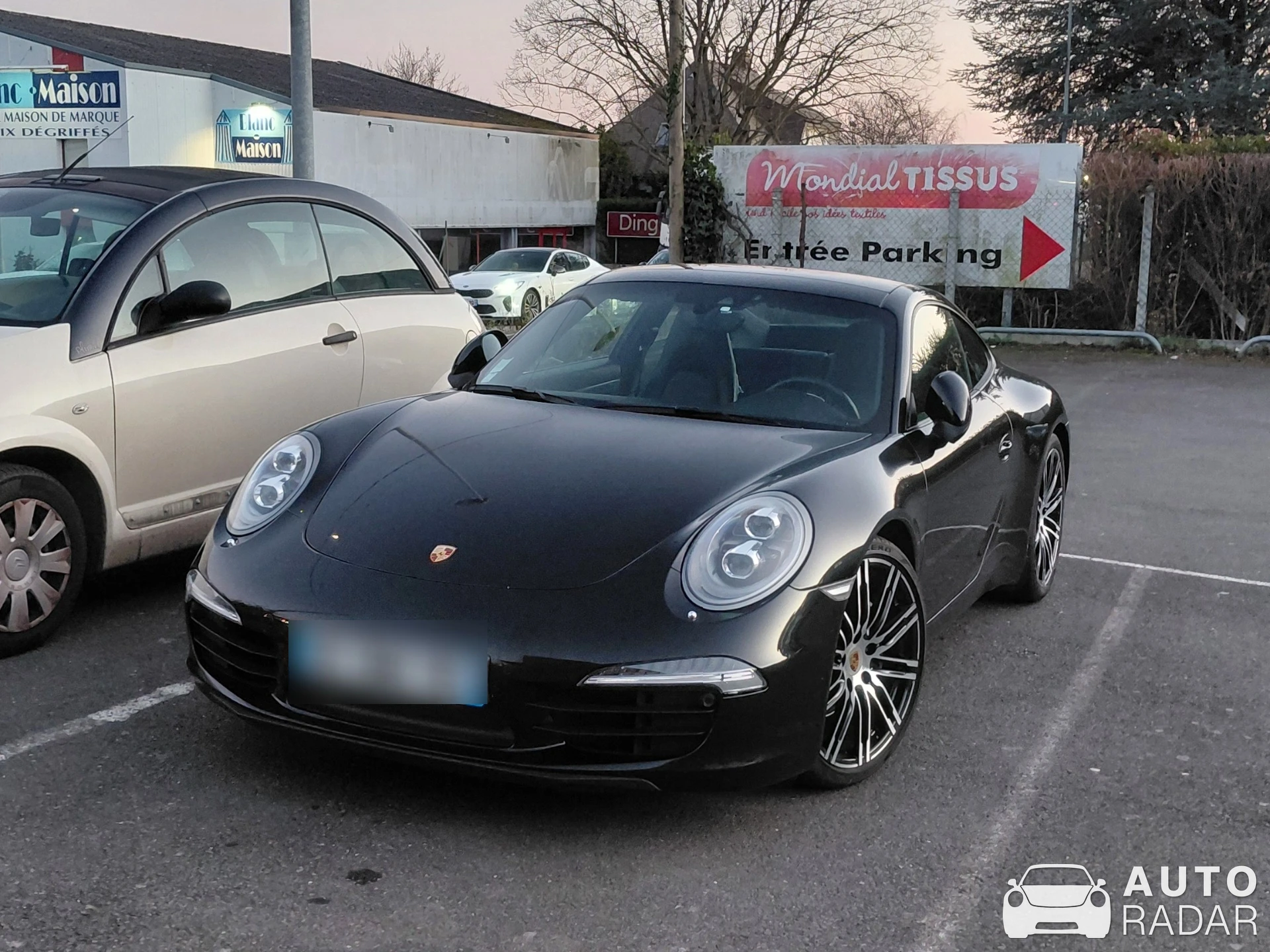 Porsche 991 Carrera S MkI spotted in Rennes