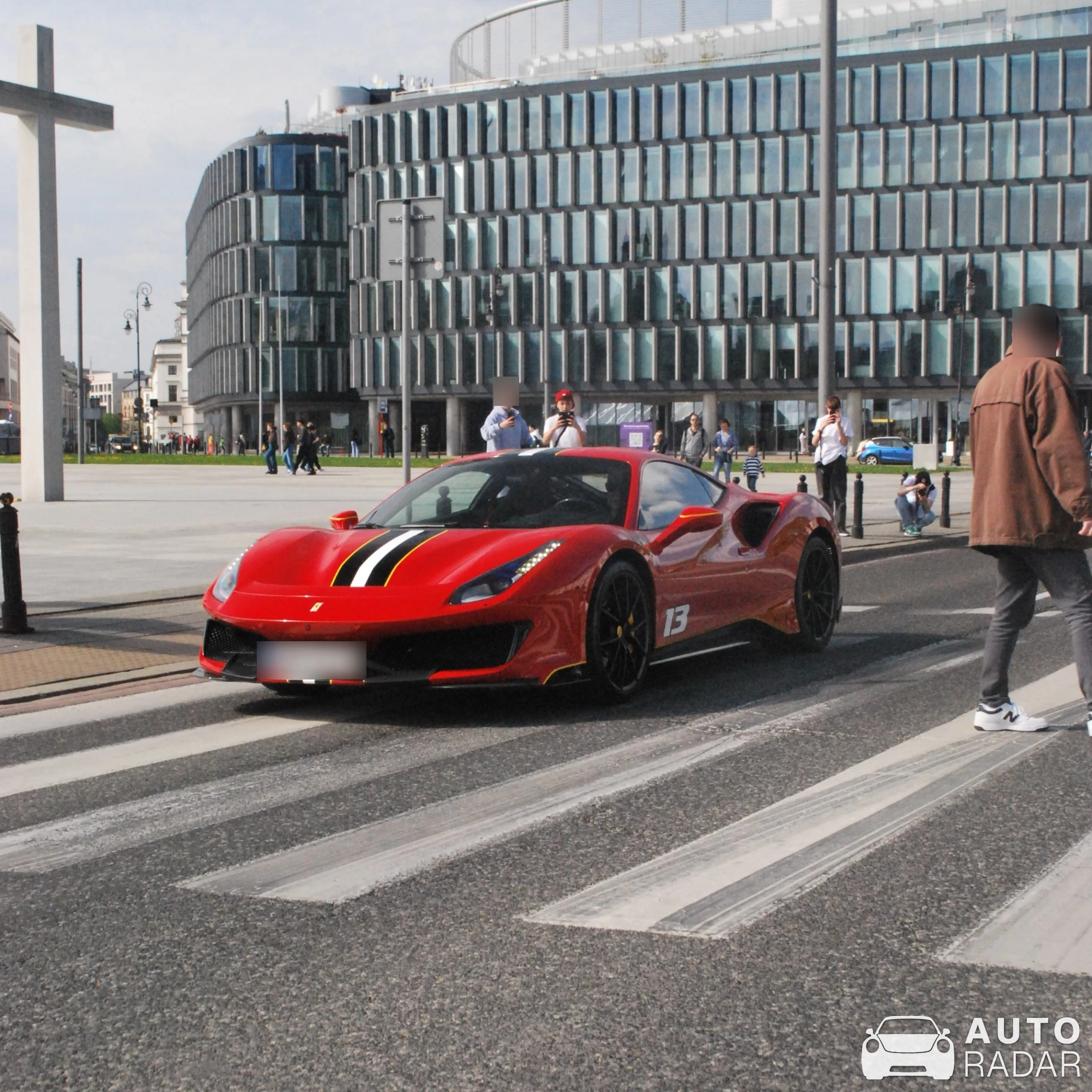 Ferrari 488 Pista spotted in Warszawa, Poland