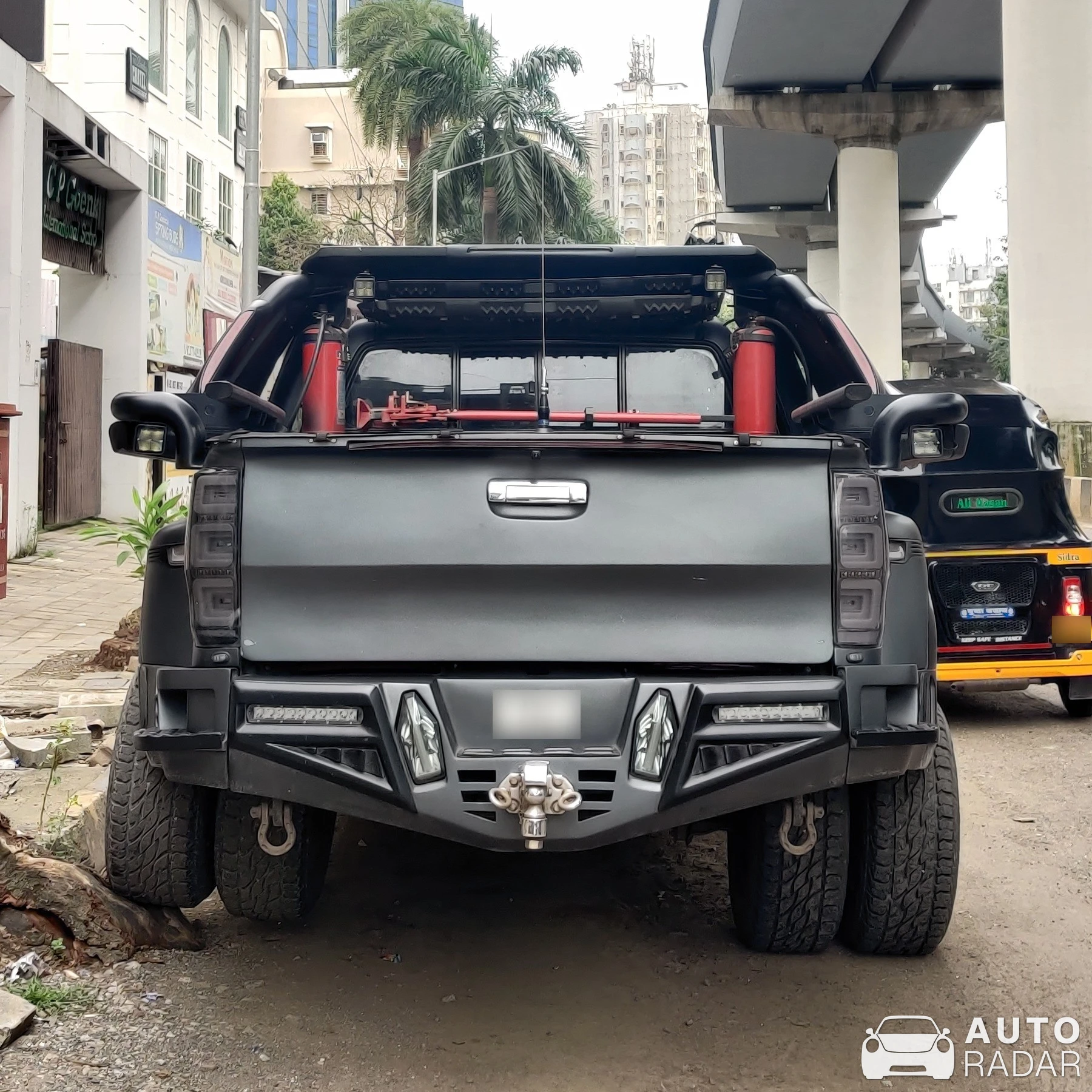 Isuzu D-Max spotted in Mumbai