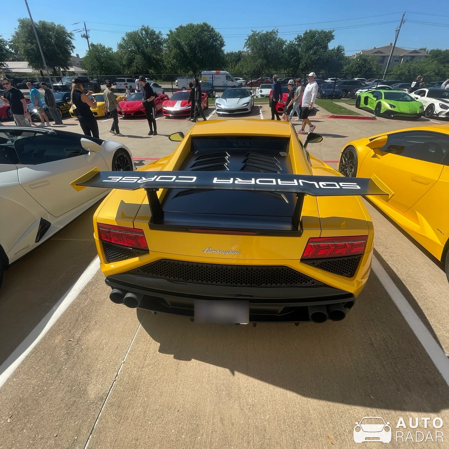 Lamborghini Gallardo LP570-4 Squadra Corse spotted in Plano, United States