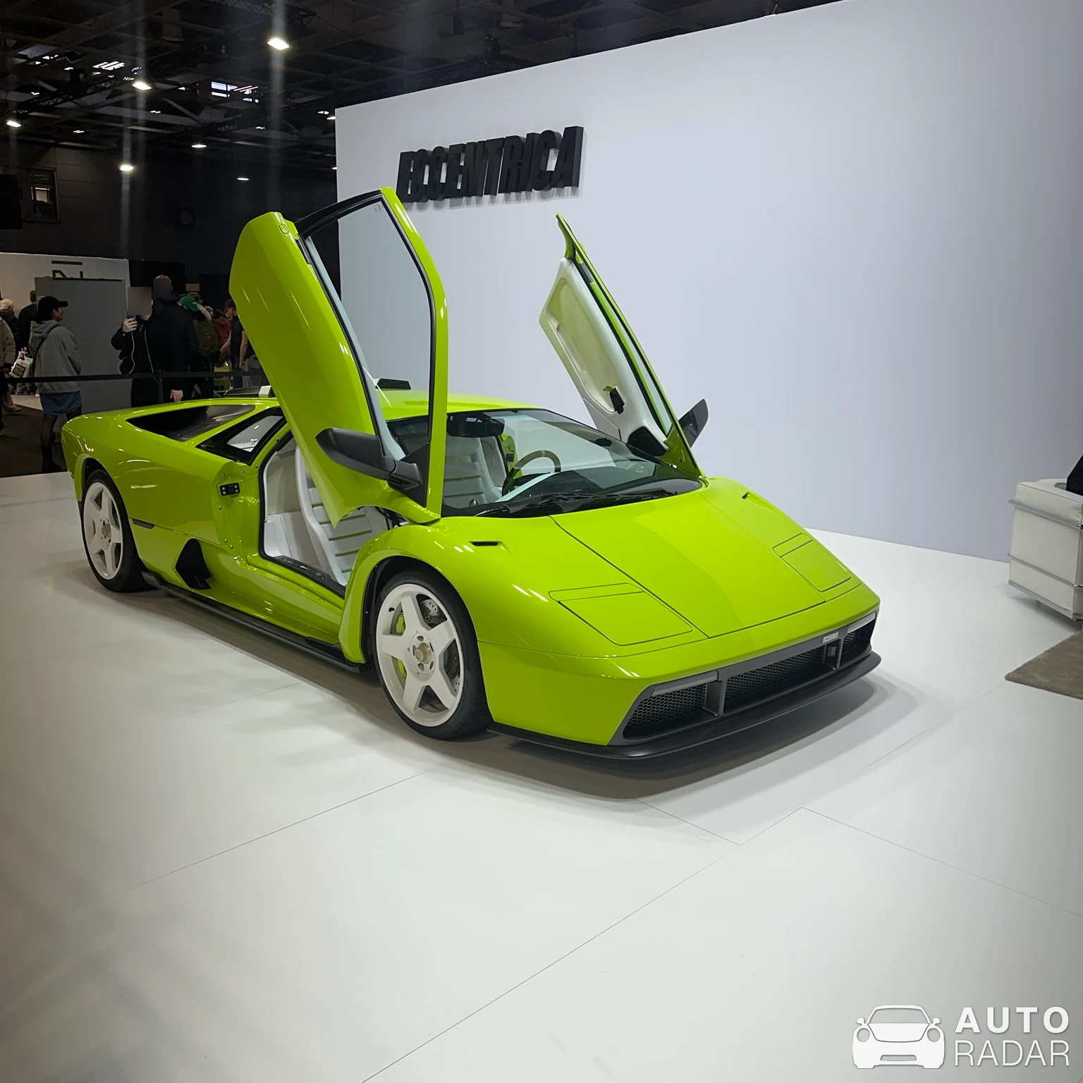 Eccentrica V12 spotted in Paris
