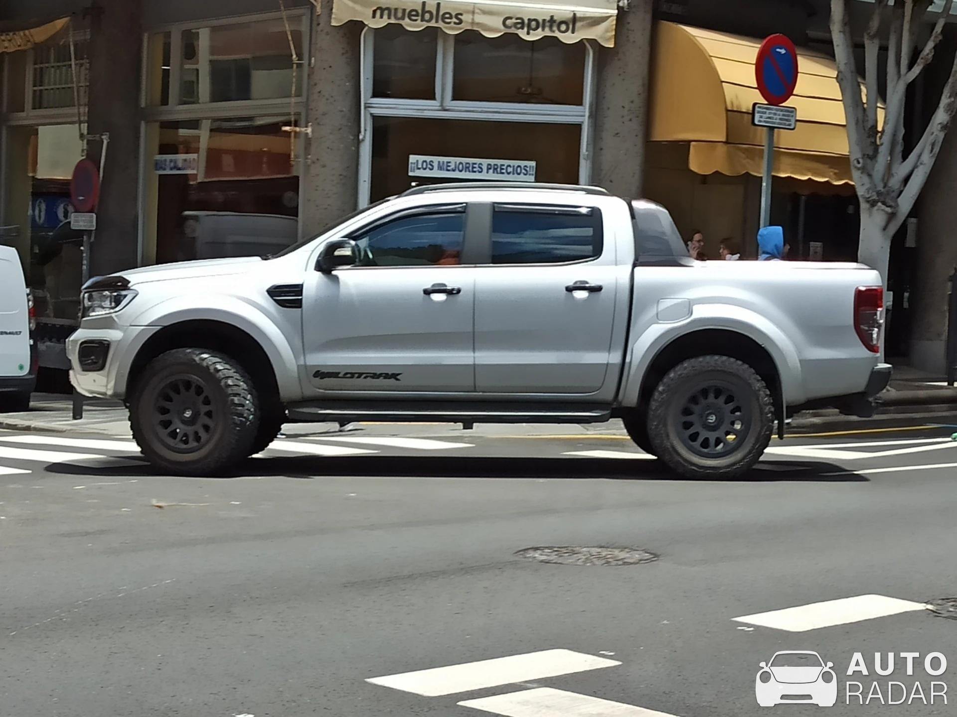 Ford Ranger Stormtrak spotted