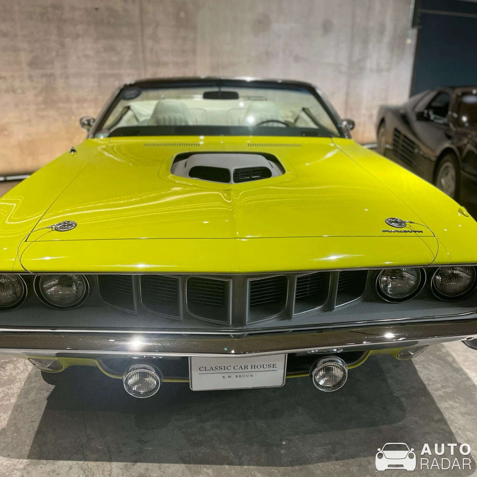 Plymouth 'Cuda 1971 Convertible spotted in Hørsholm