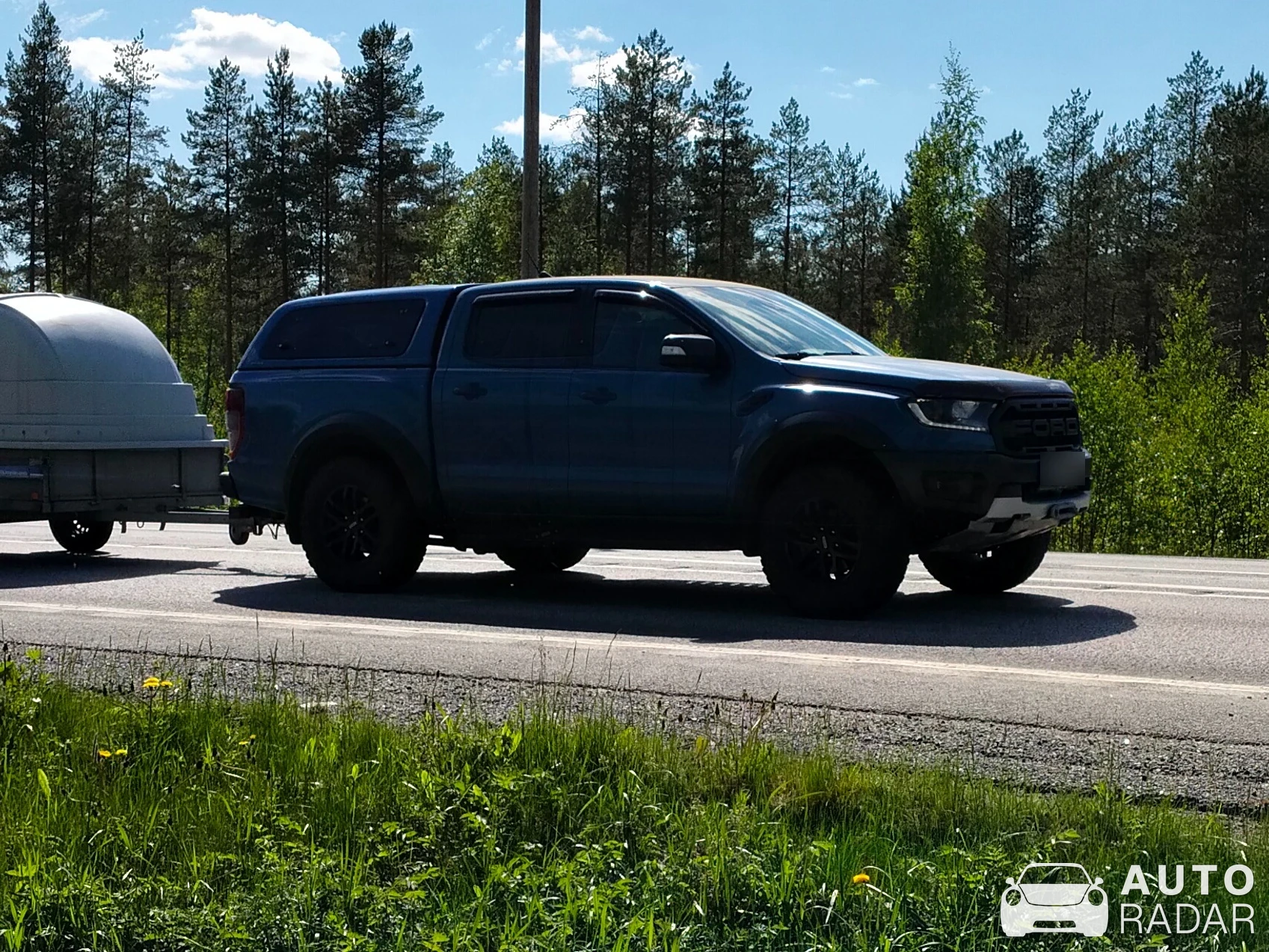 Ford Ranger spotted in Leivonmäki