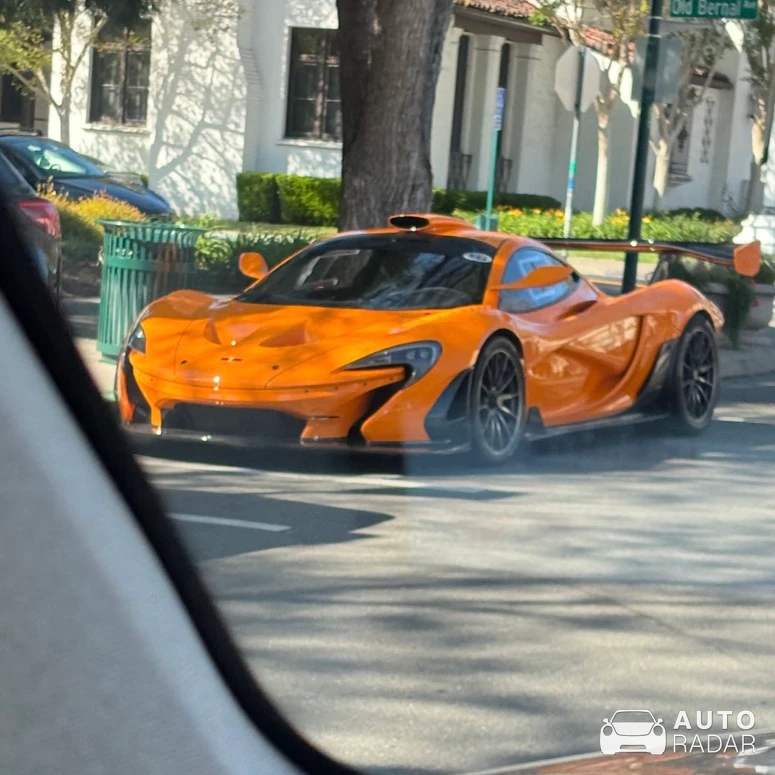 McLaren P1 GTR-18 spotted in Pleasanton