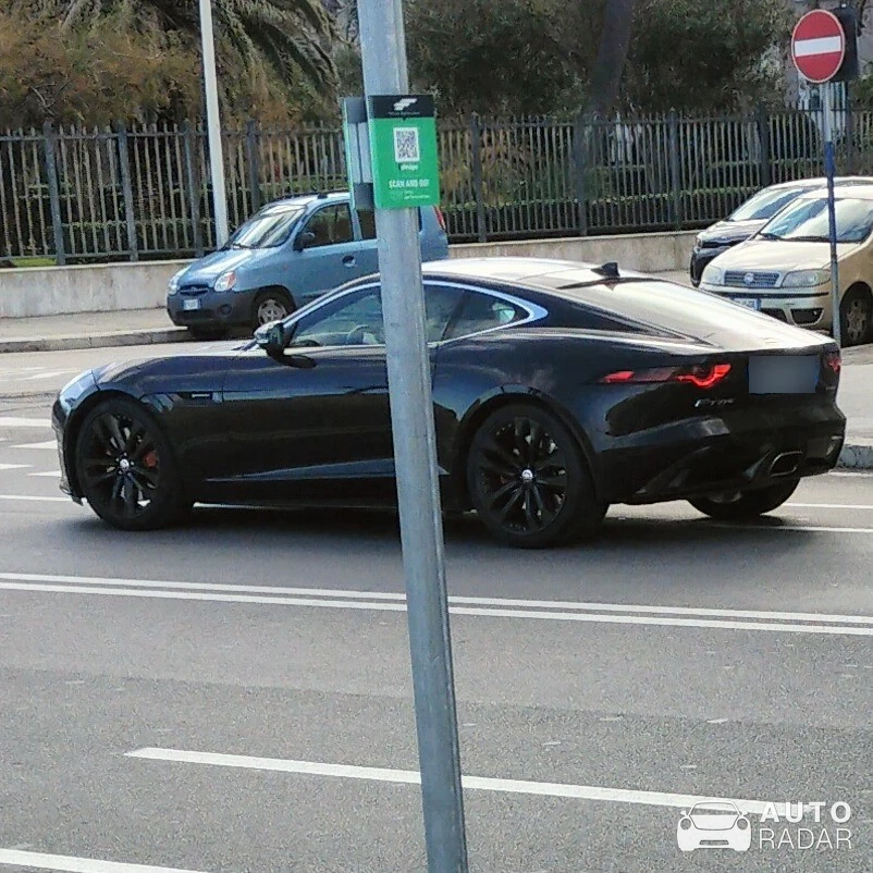 Jaguar F-Type S Coupé spotted in Bari, Italy