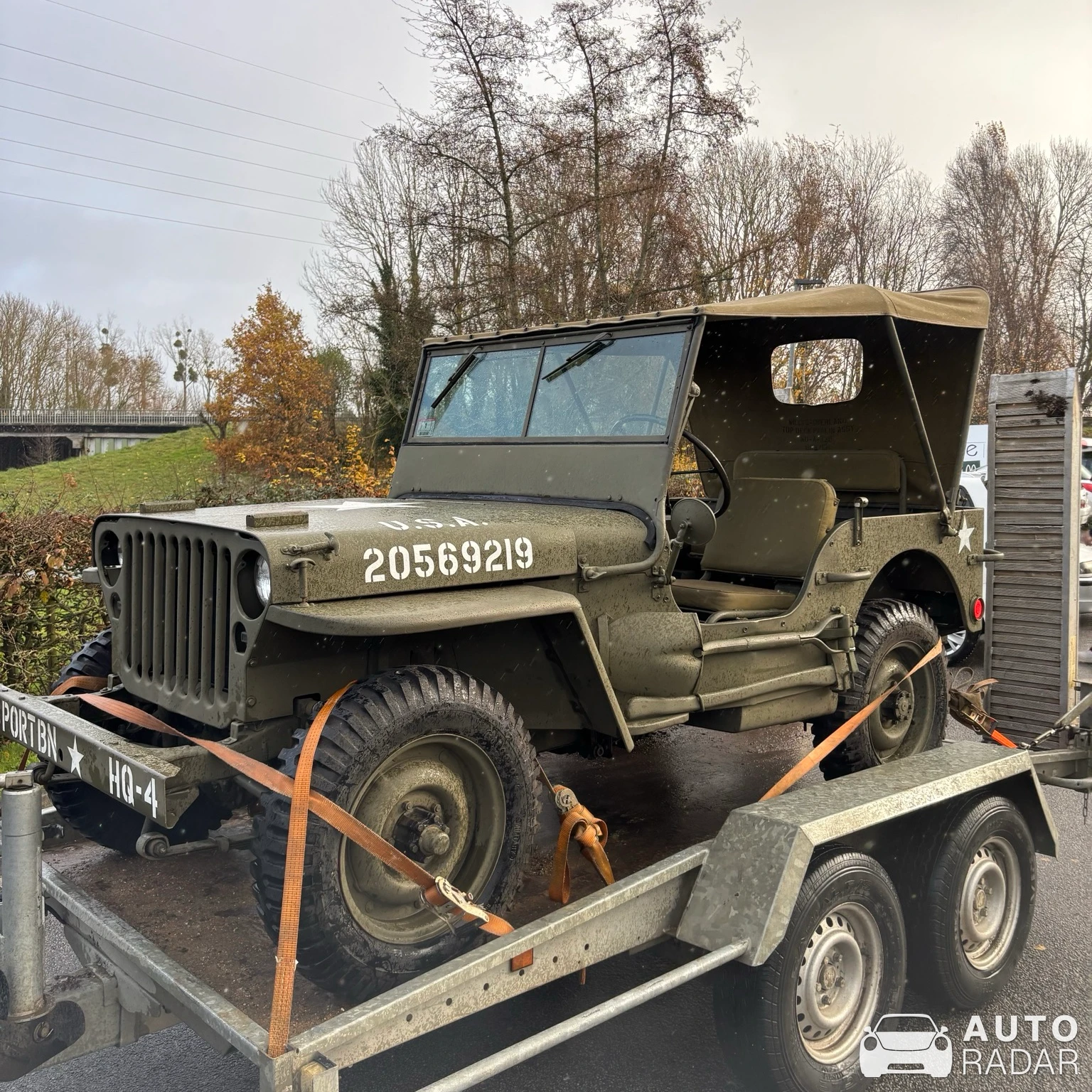 Jeep Willys MB spotted in Carentan les Marais
